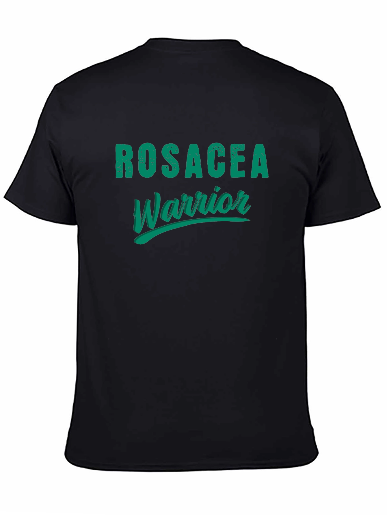 Rosacea Warrior Black T-Shirt