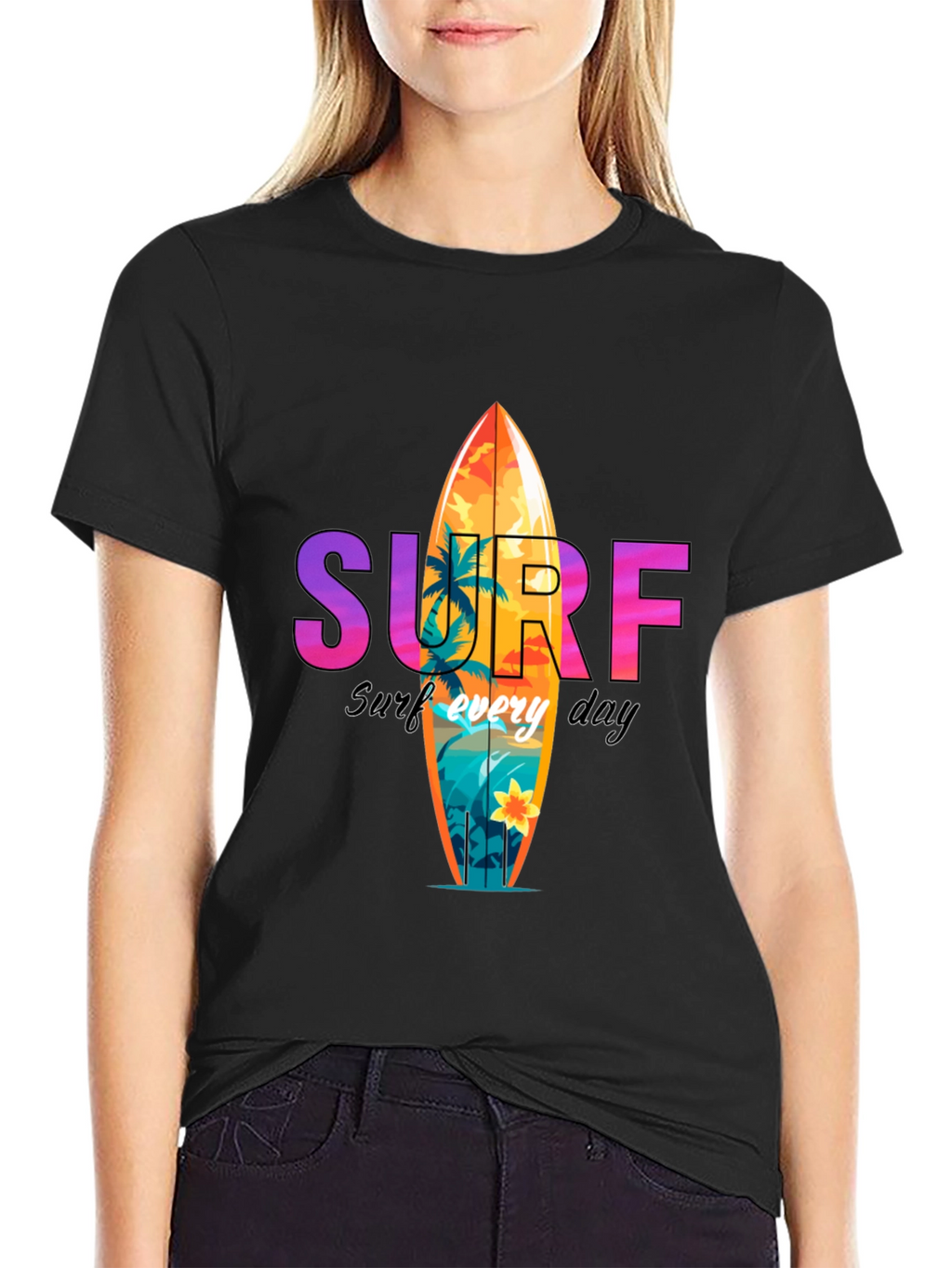 Surf Every Day Graphic Tee