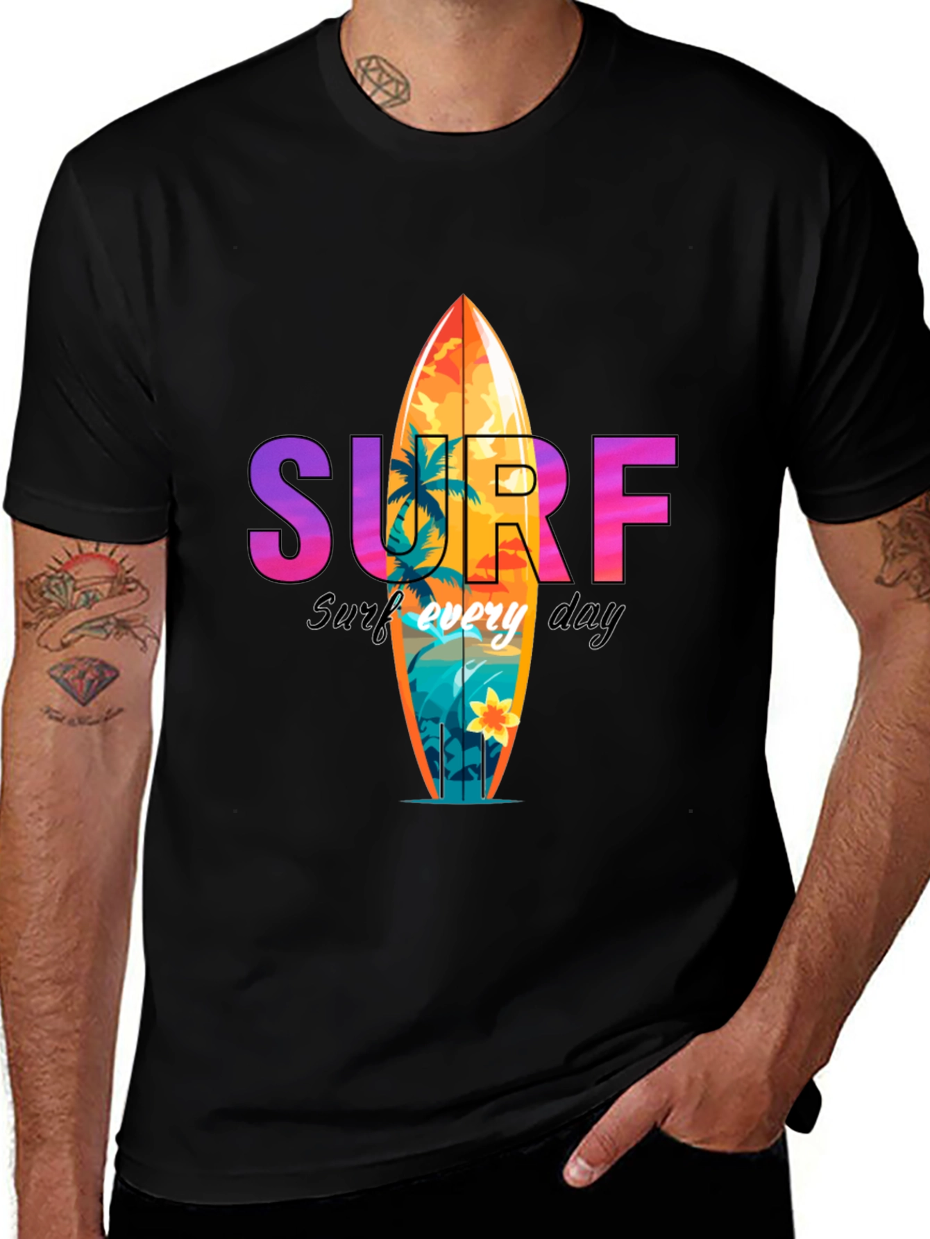 Surf Every Day Graphic Tee