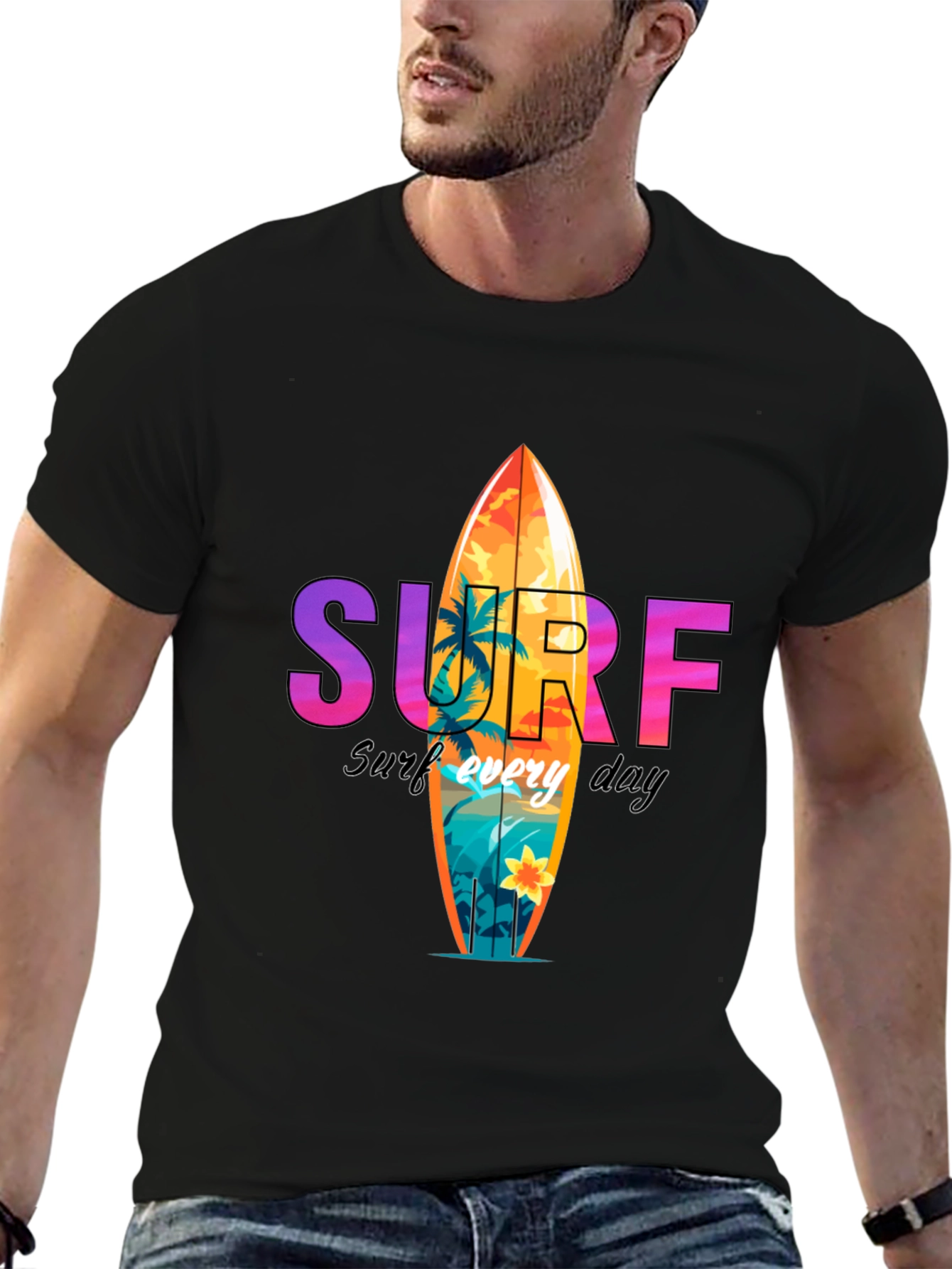 Surf Every Day Graphic Tee
