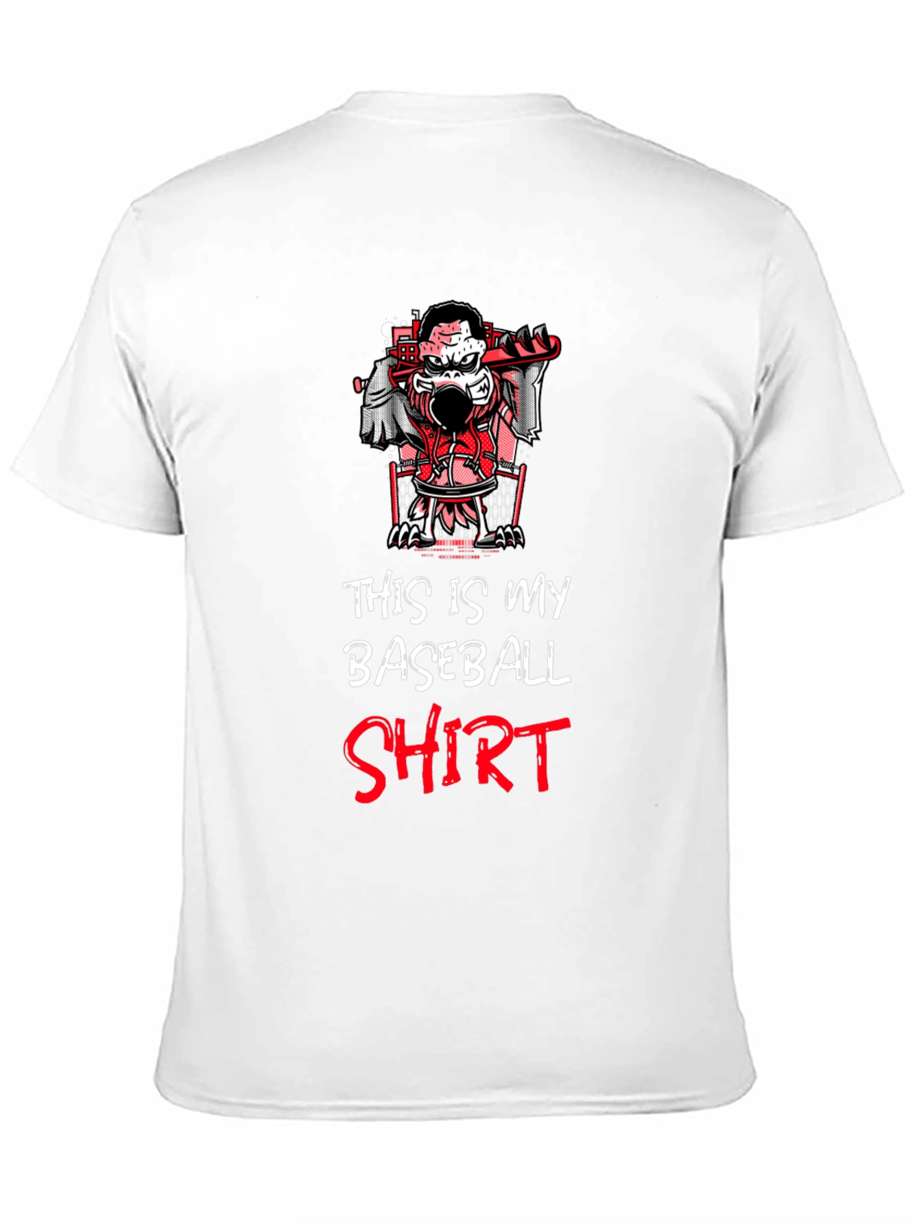 Funny Baseball T-Shirt - This is my Baseball Shirt