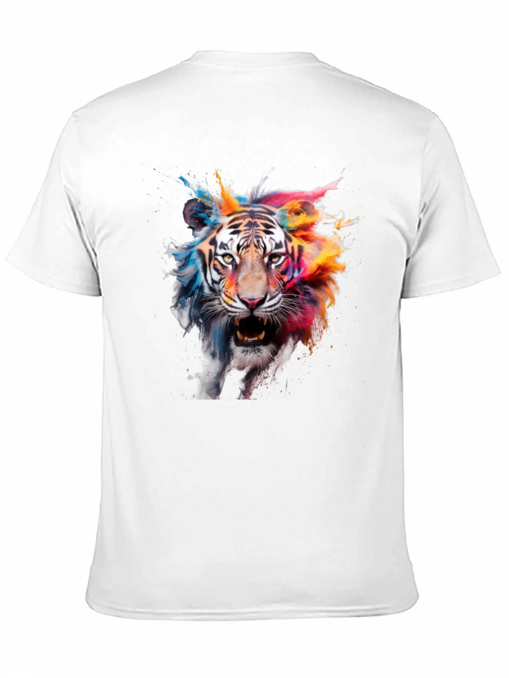 Vibrant Tiger Graphic T-Shirt - Bold & Eye-Catching