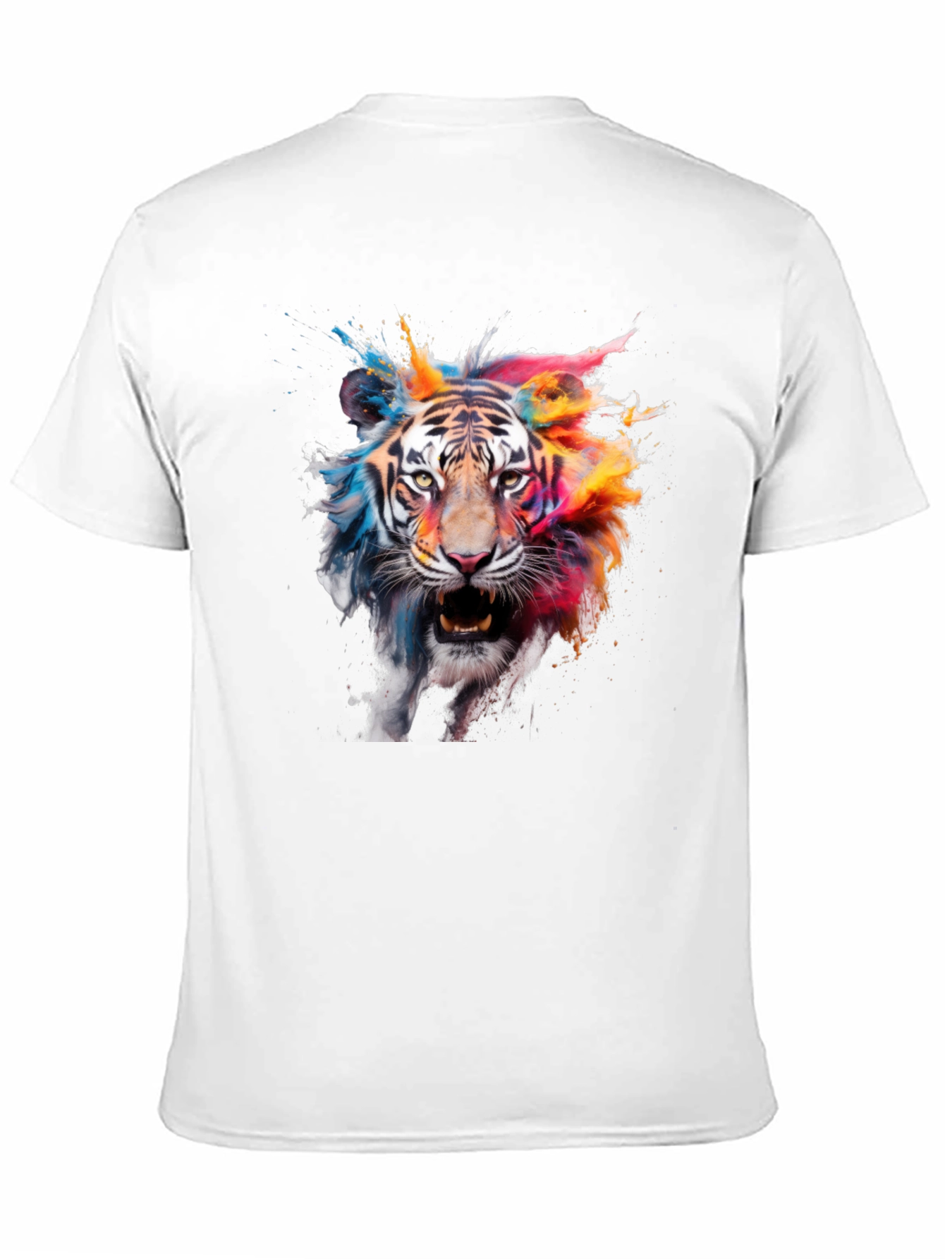Vibrant Tiger Graphic T-Shirt - Bold & Eye-Catching