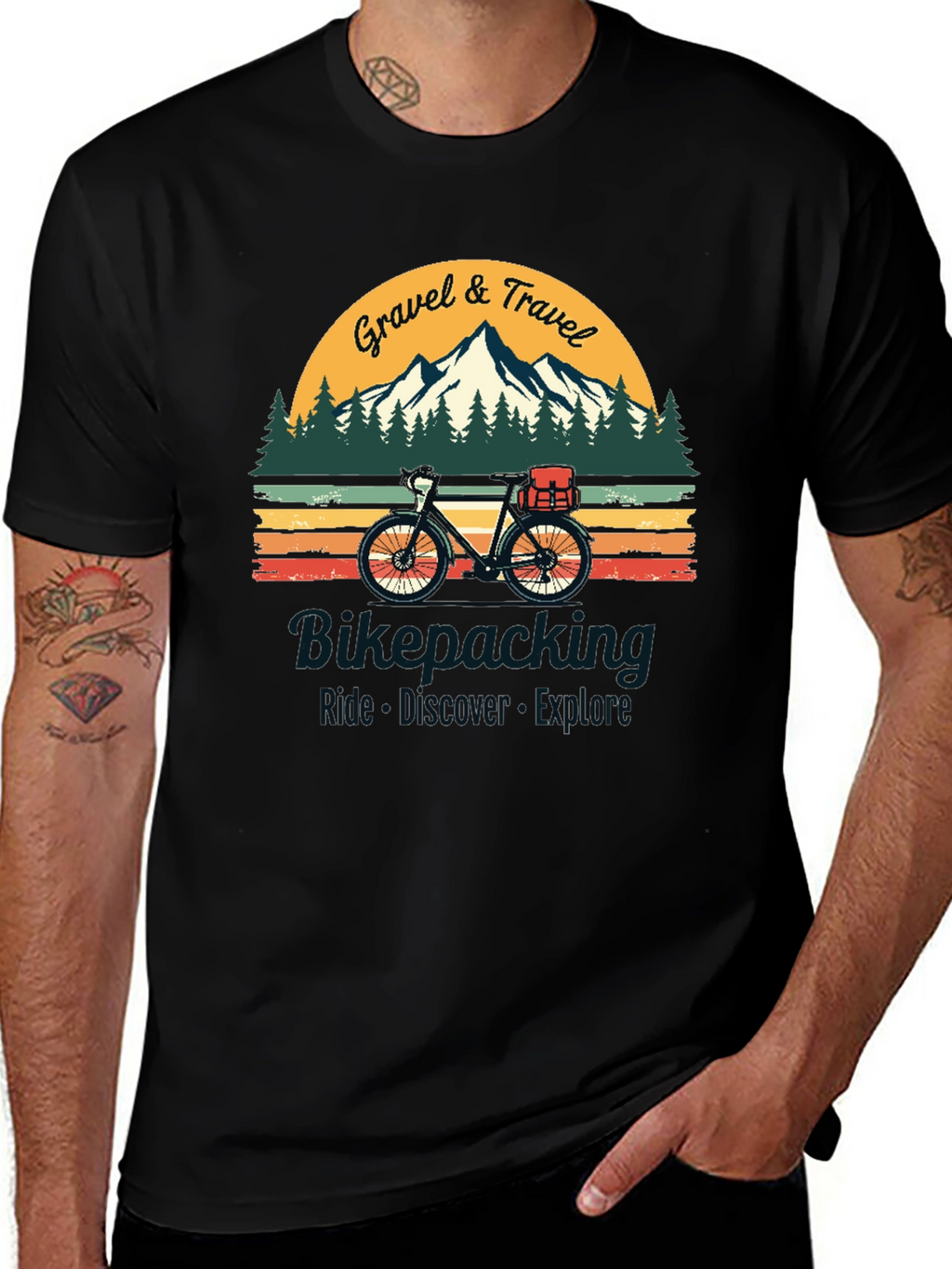 Gravel & Travel Bikepacking T-Shirt