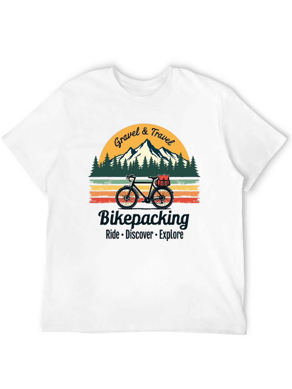 Gravel & Travel Bikepacking T-Shirt