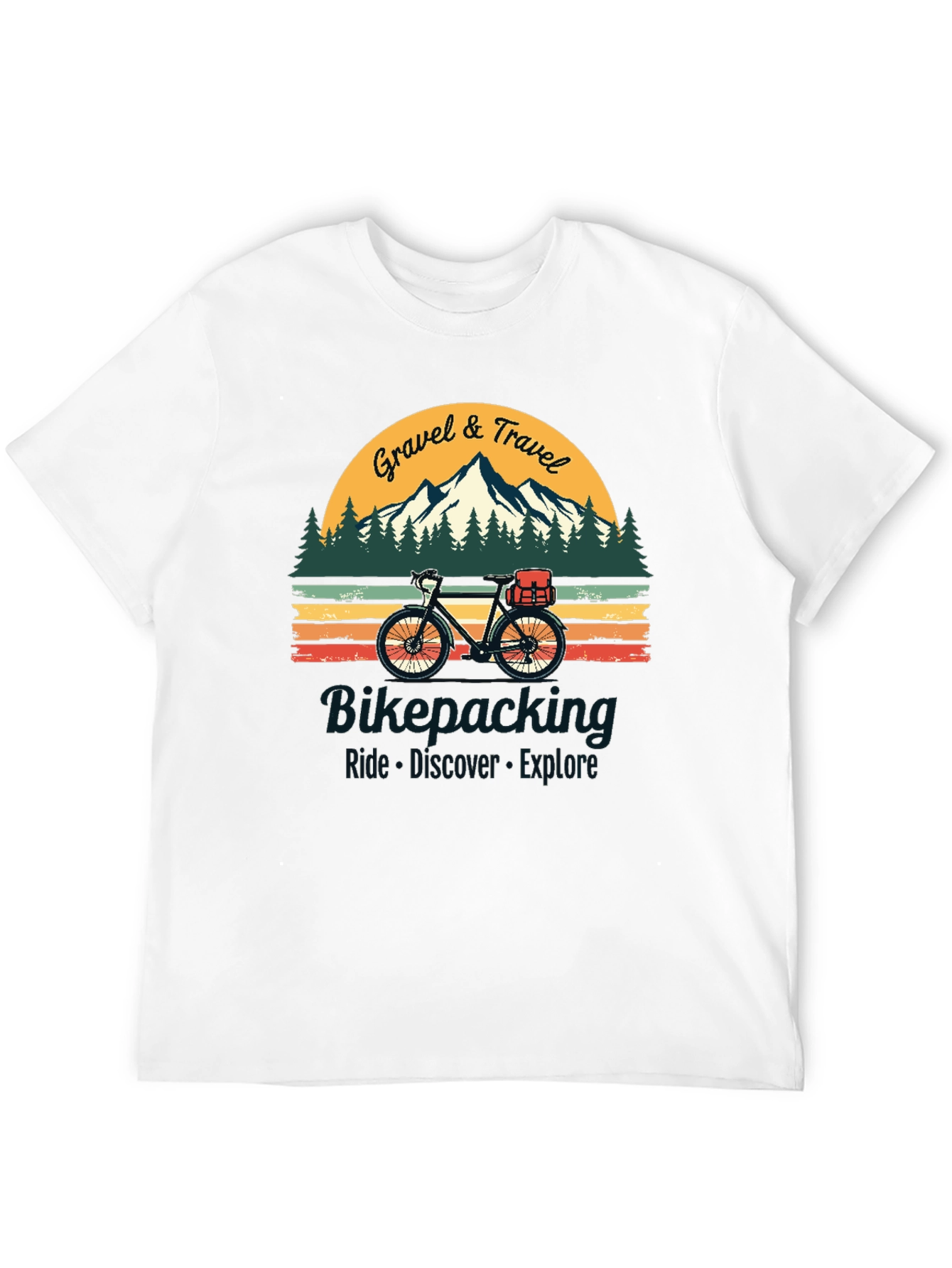 Gravel & Travel Bikepacking T-Shirt