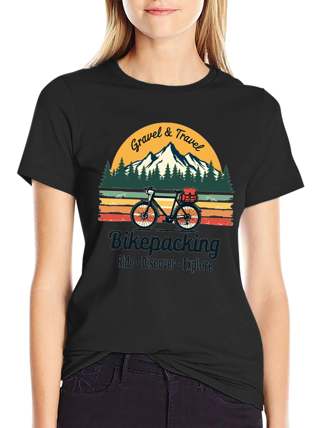 Gravel & Travel Bikepacking T-Shirt