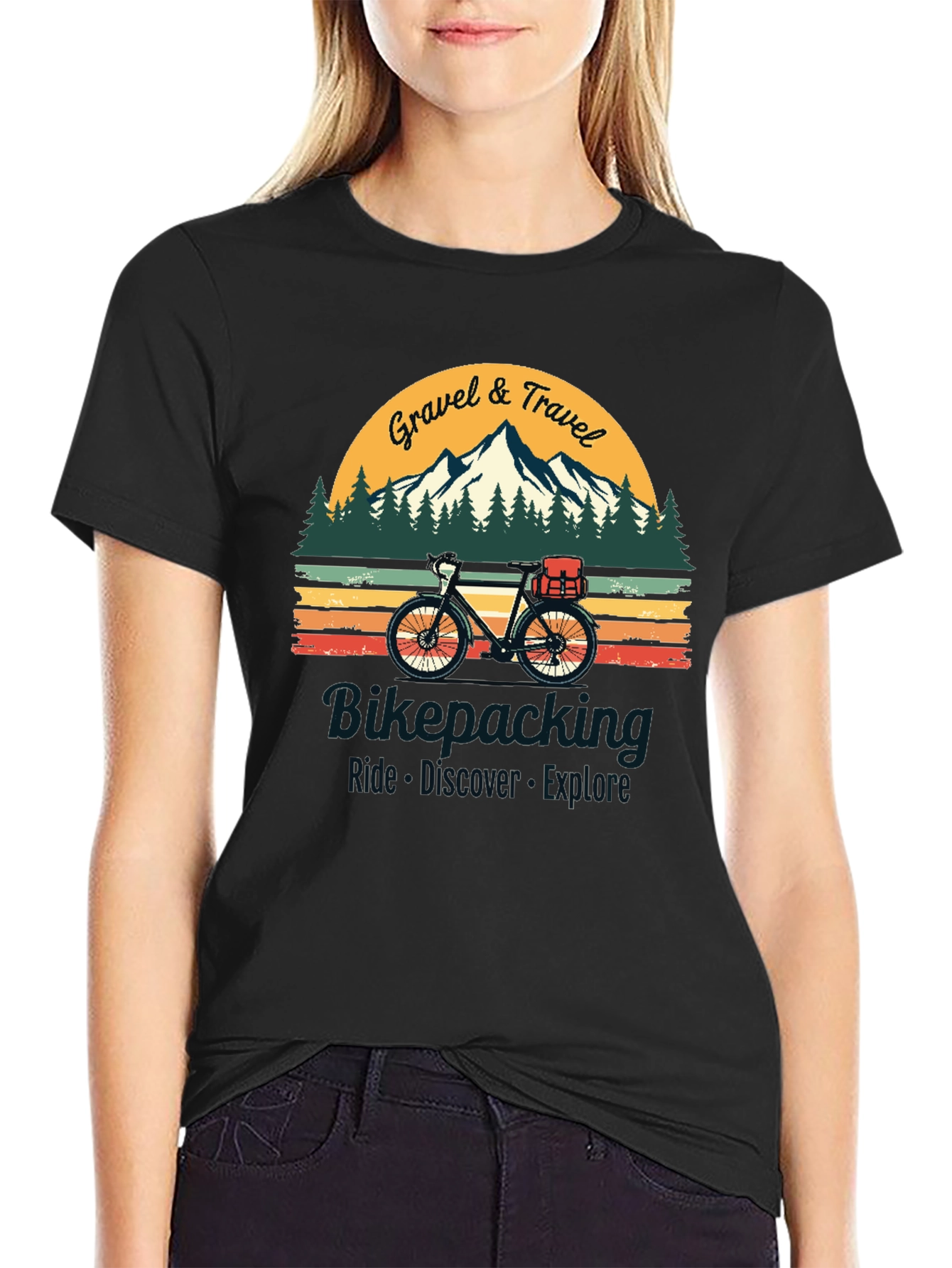 Gravel & Travel Bikepacking T-Shirt