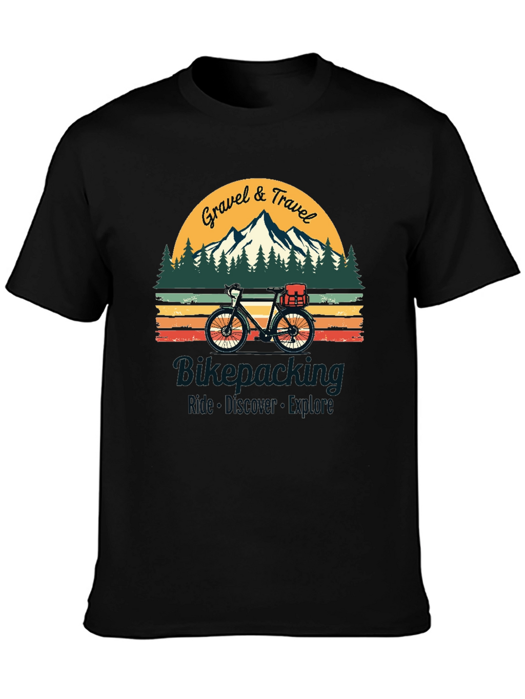 Gravel & Travel Bikepacking T-Shirt