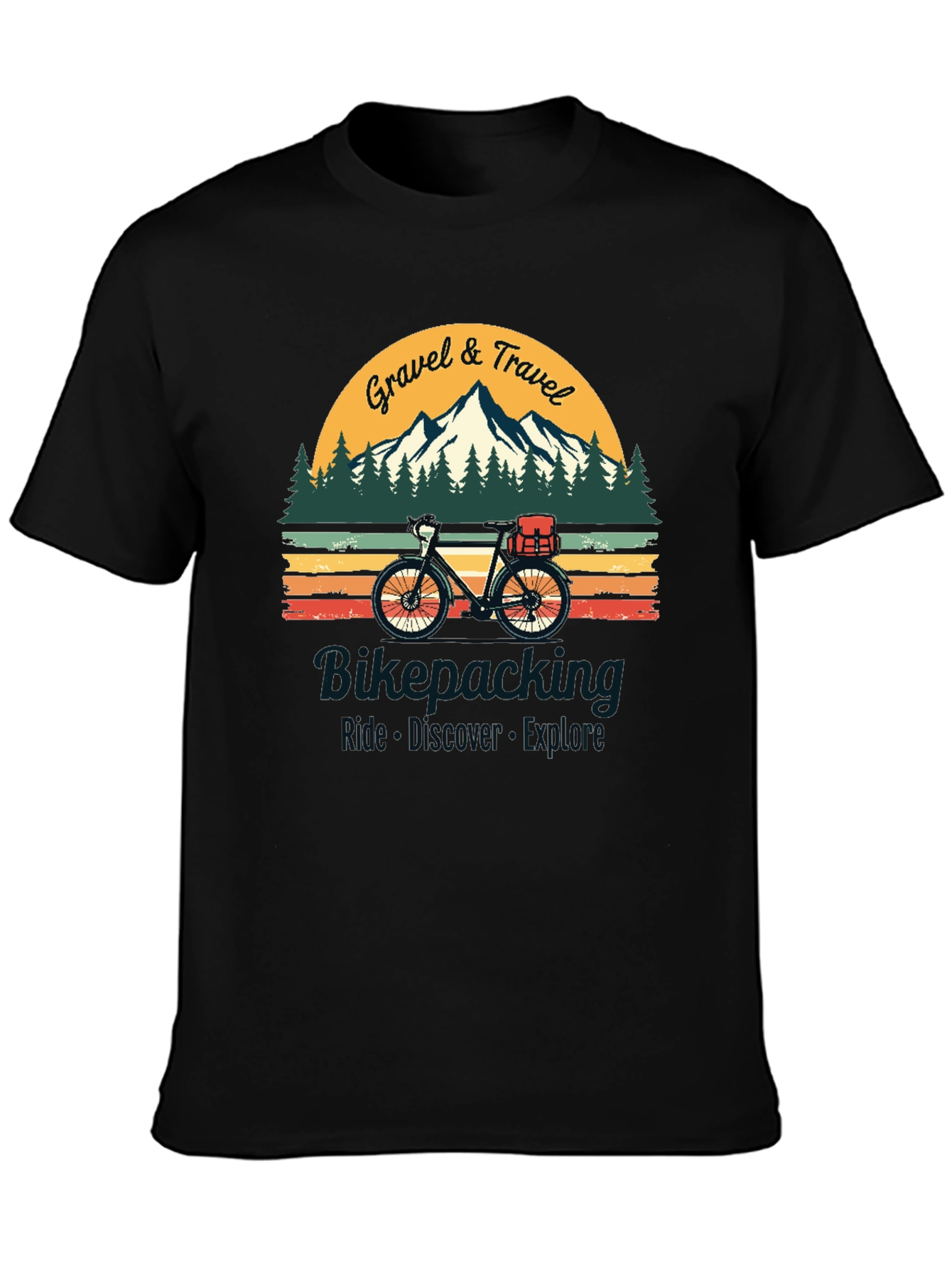 Gravel & Travel Bikepacking T-Shirt