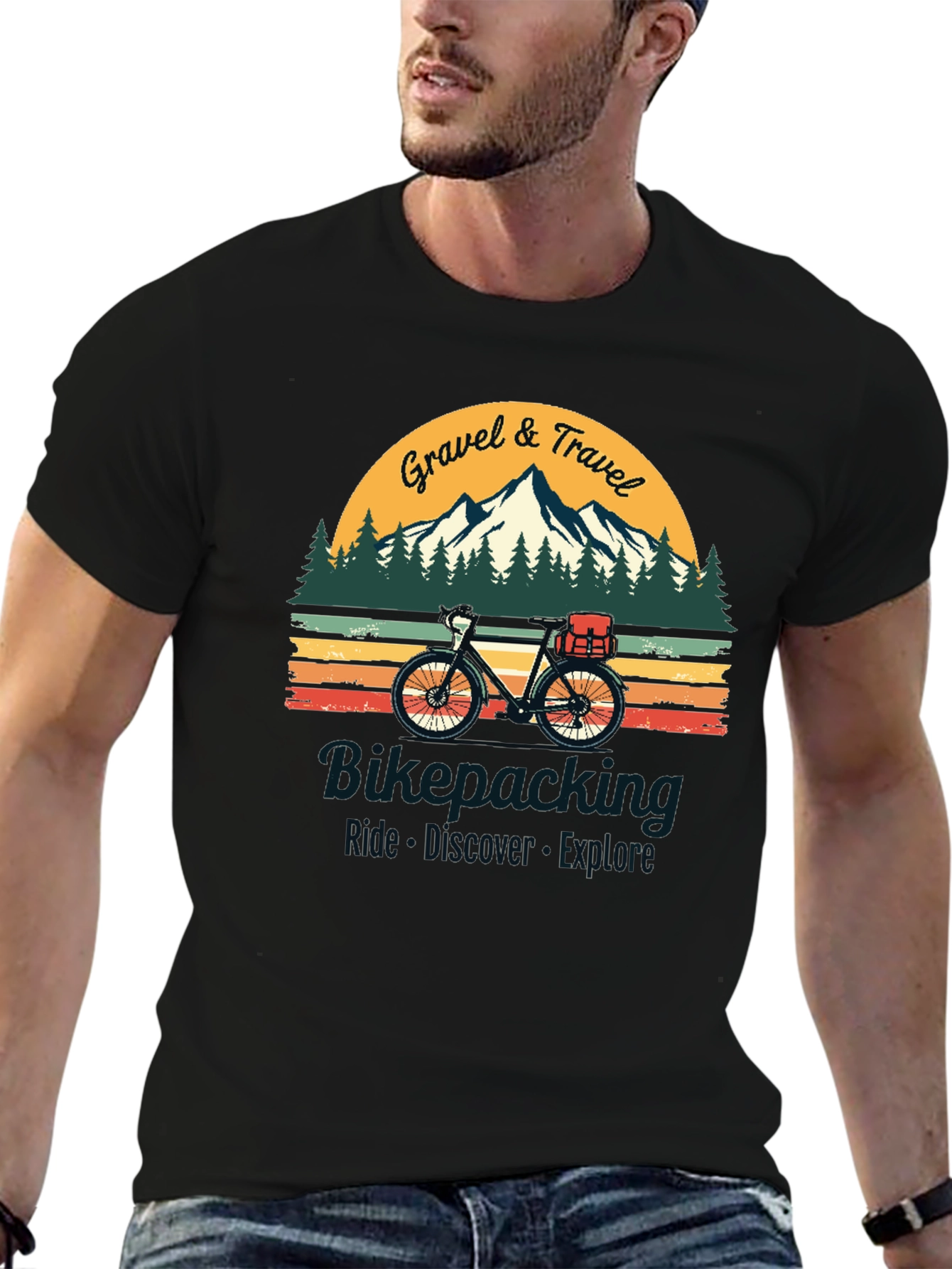 Gravel & Travel Bikepacking T-Shirt