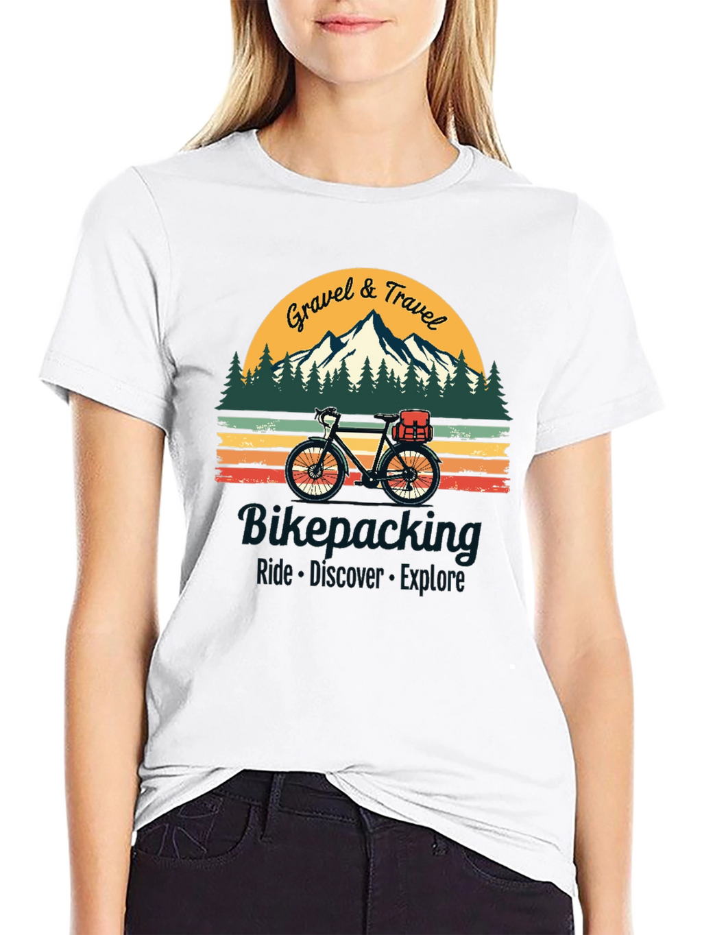 Gravel & Travel Bikepacking T-Shirt