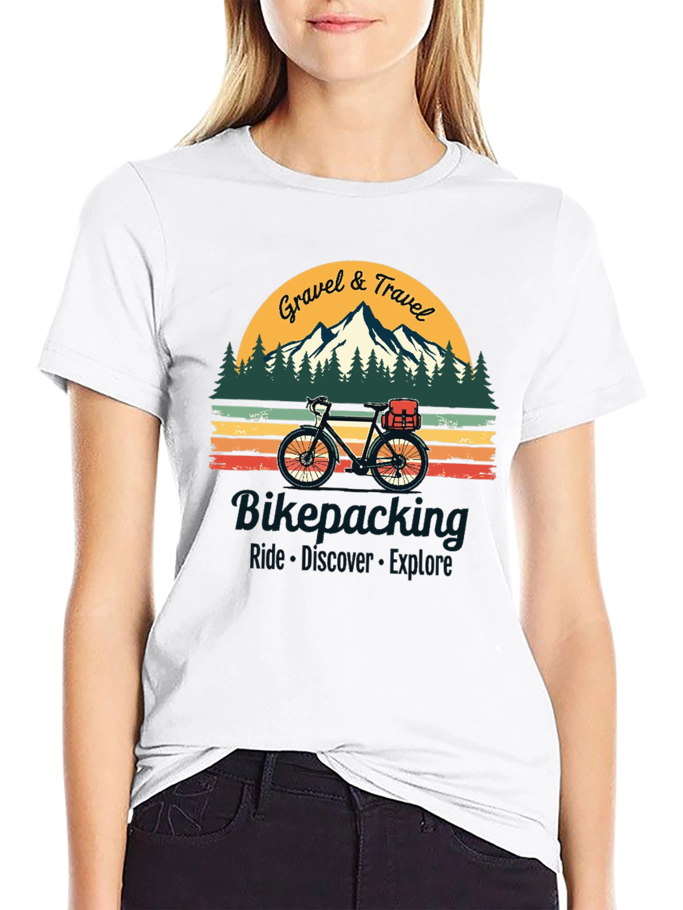 Gravel & Travel Bikepacking T-Shirt
