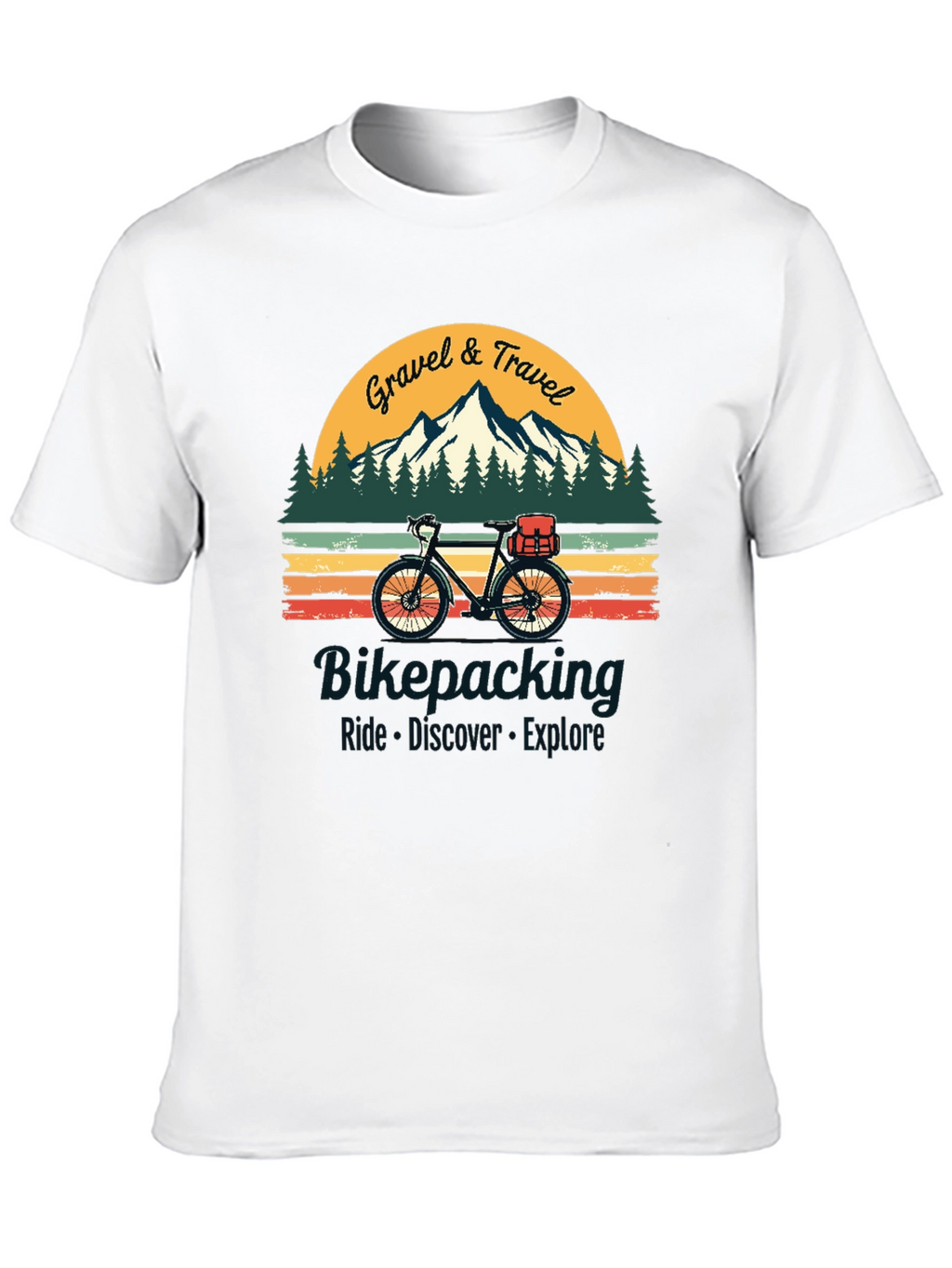 Gravel & Travel Bikepacking T-Shirt