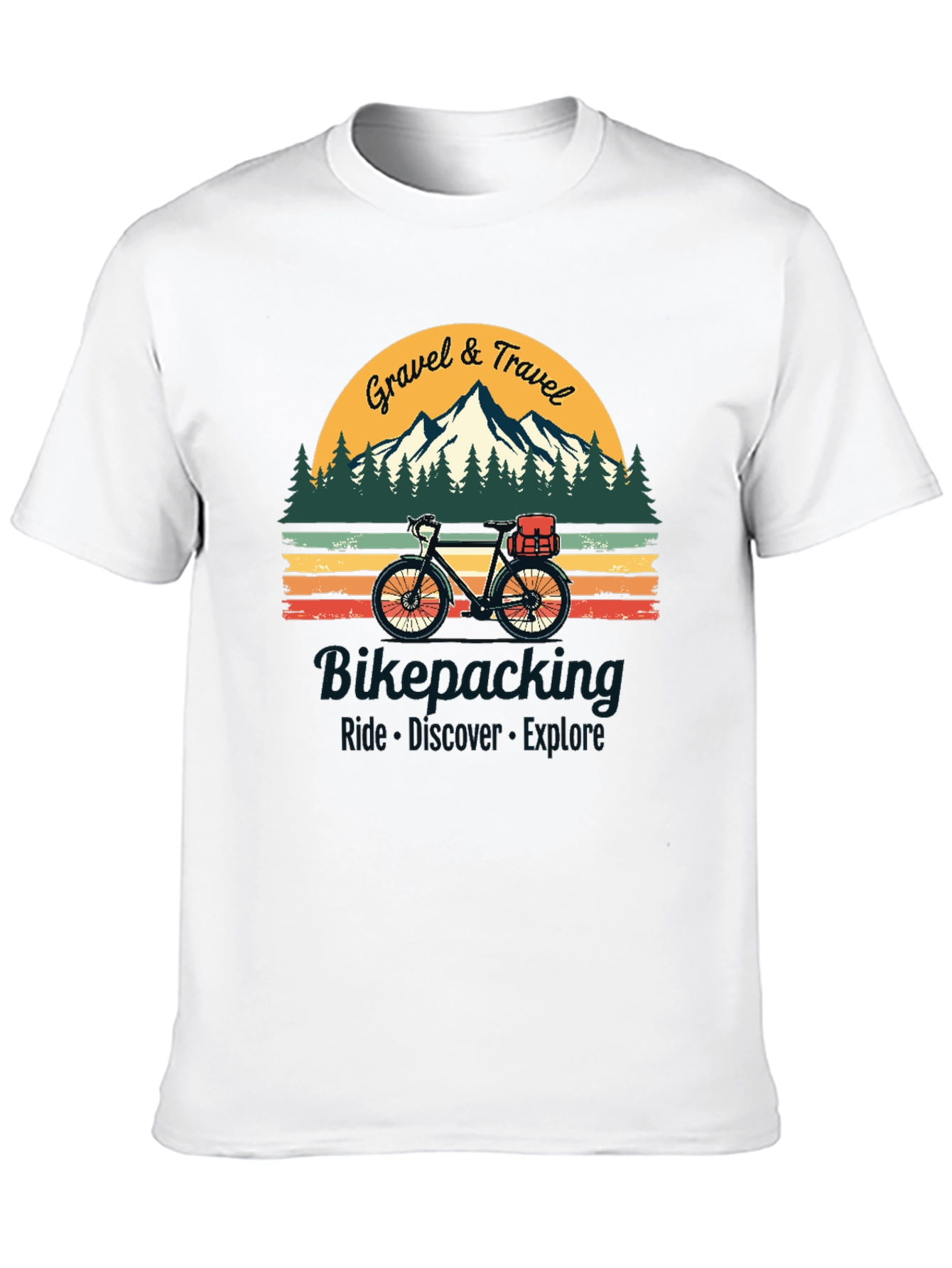 Gravel & Travel Bikepacking T-Shirt