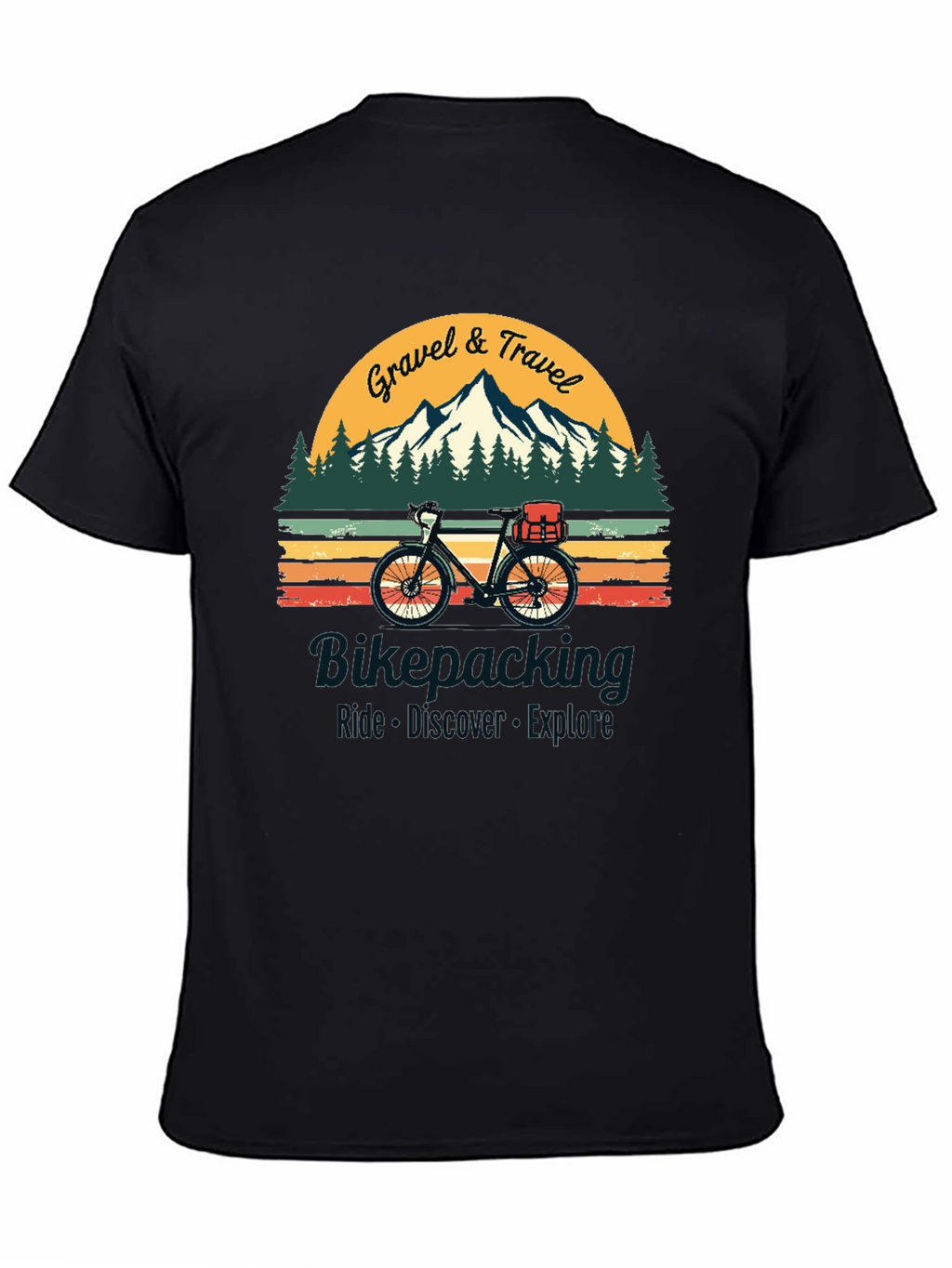Gravel & Travel Bikepacking T-Shirt