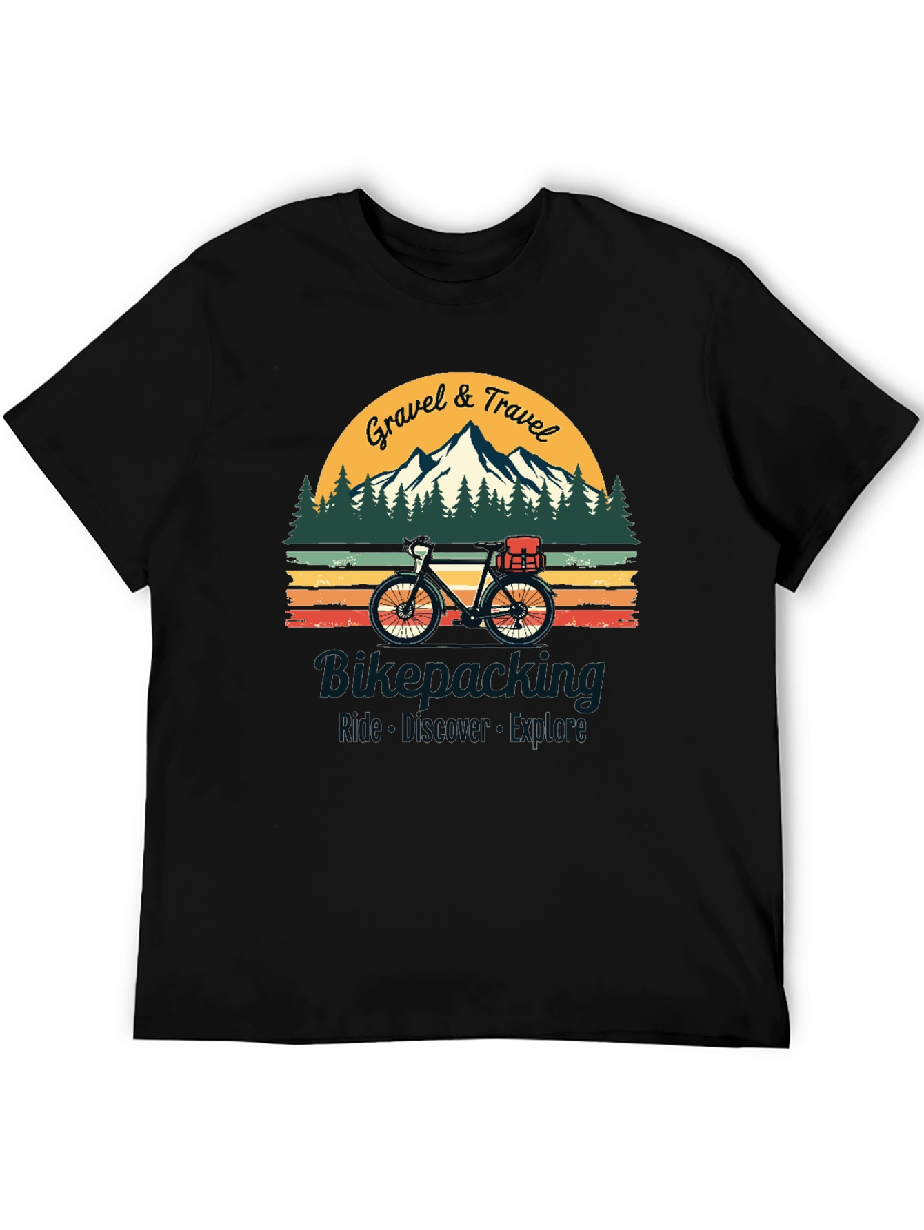 Gravel & Travel Bikepacking T-Shirt