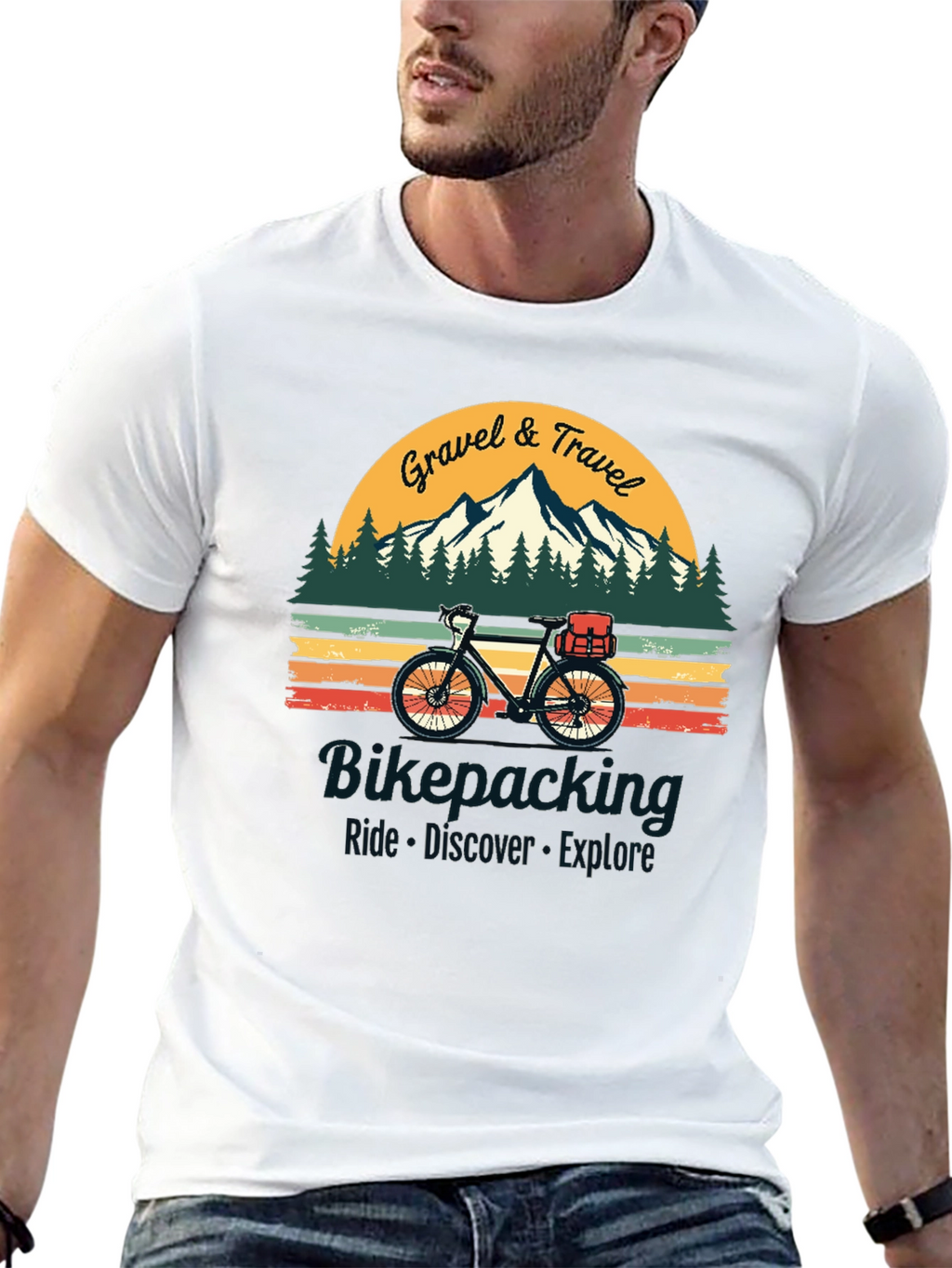Gravel & Travel Bikepacking T-Shirt