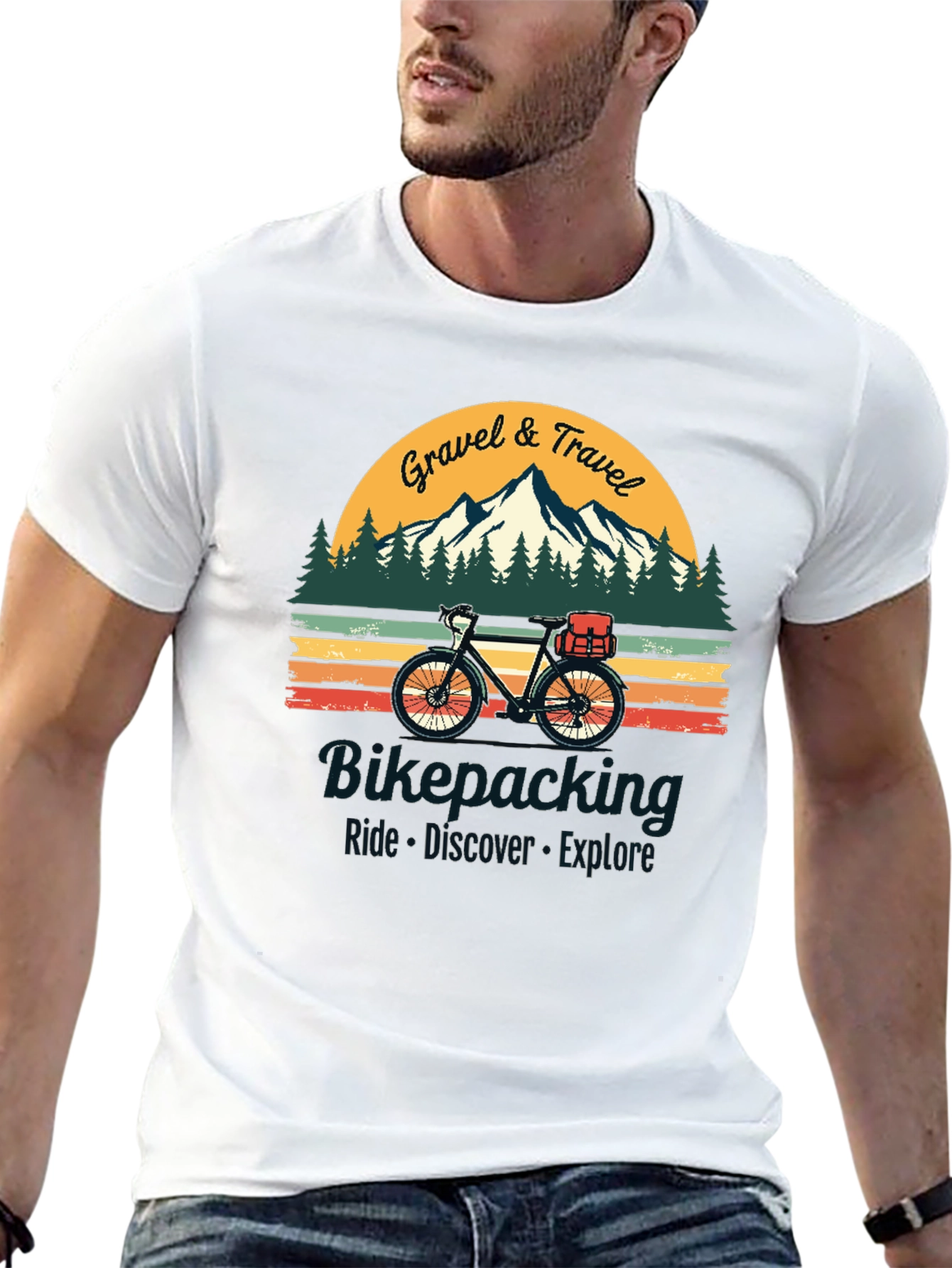 Gravel & Travel Bikepacking T-Shirt