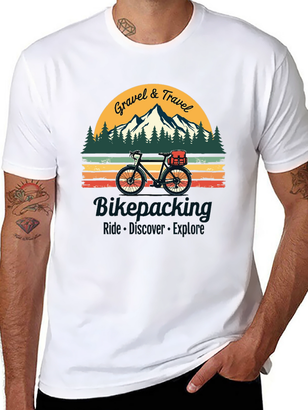 Gravel & Travel Bikepacking T-Shirt