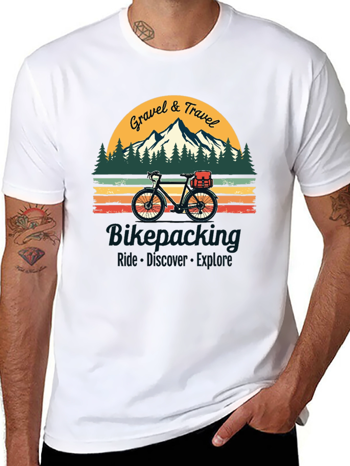 Gravel & Travel Bikepacking T-Shirt