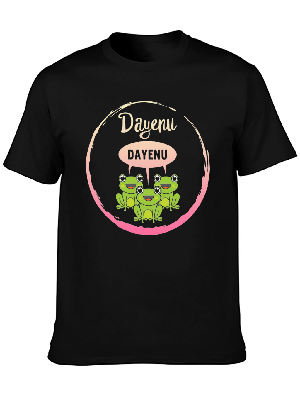 Dayenu Frogs Graphic Tee