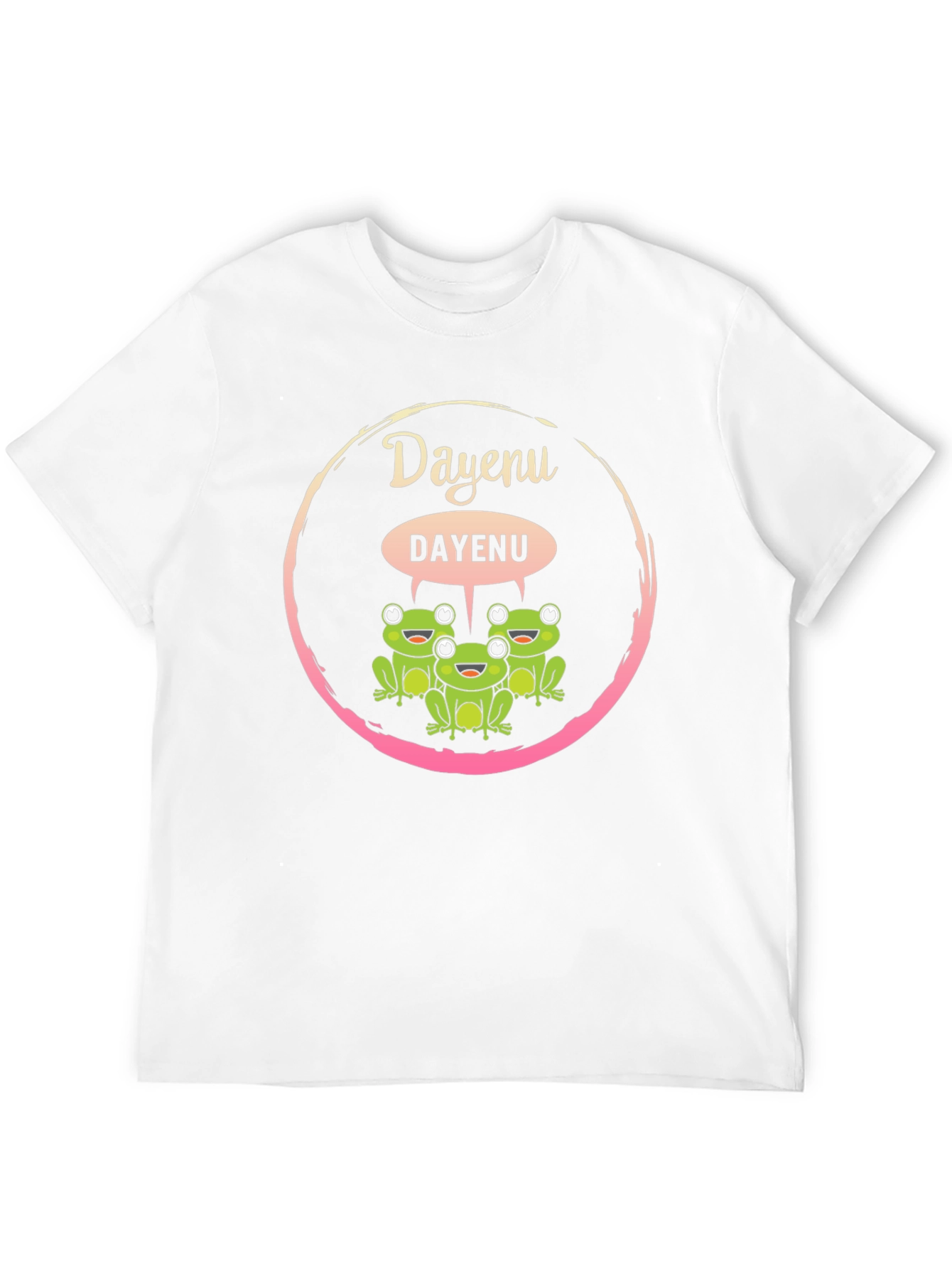 Dayenu Frogs Graphic Tee