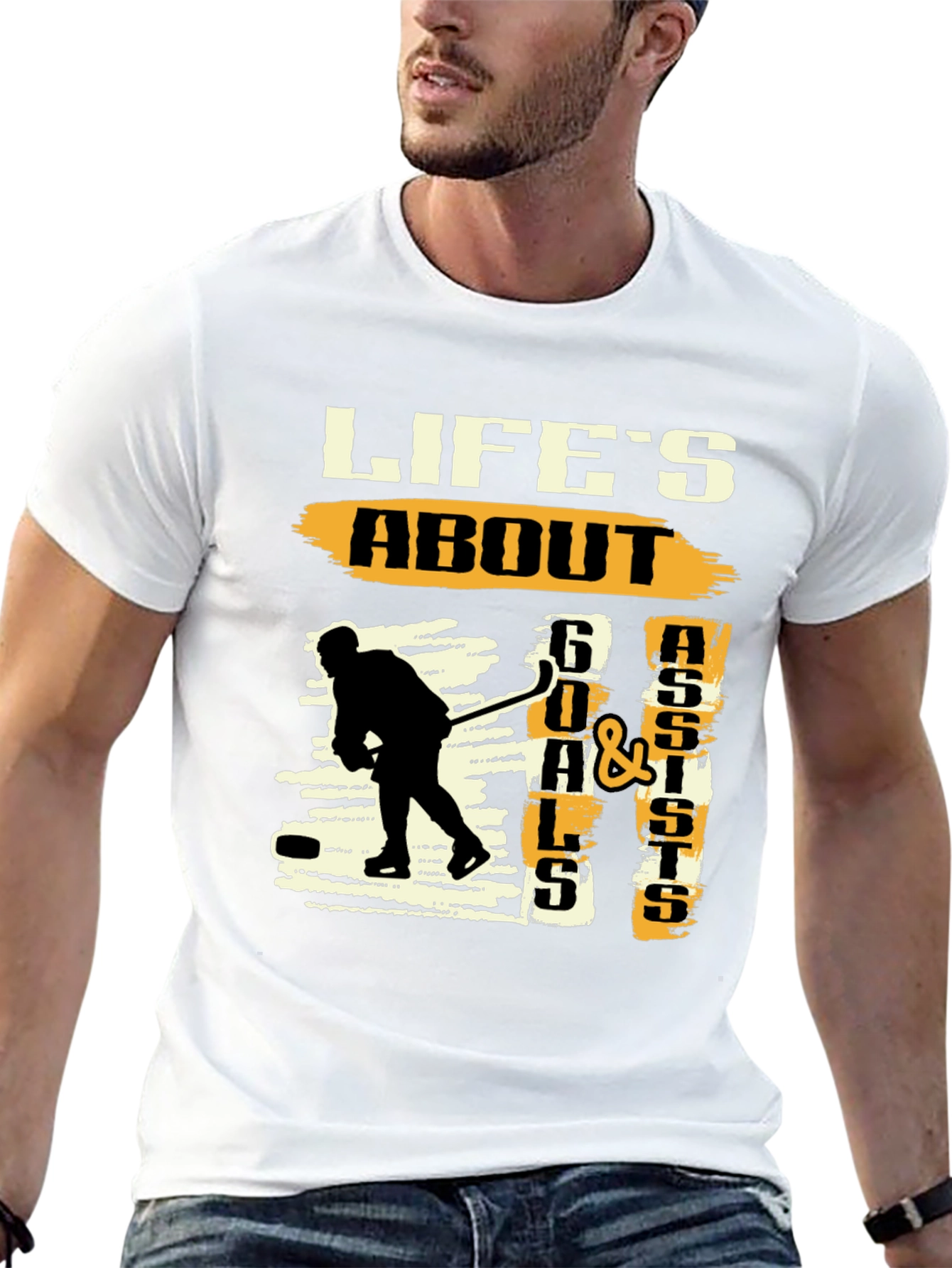 Lifes About Goals & Assists T-Shirt