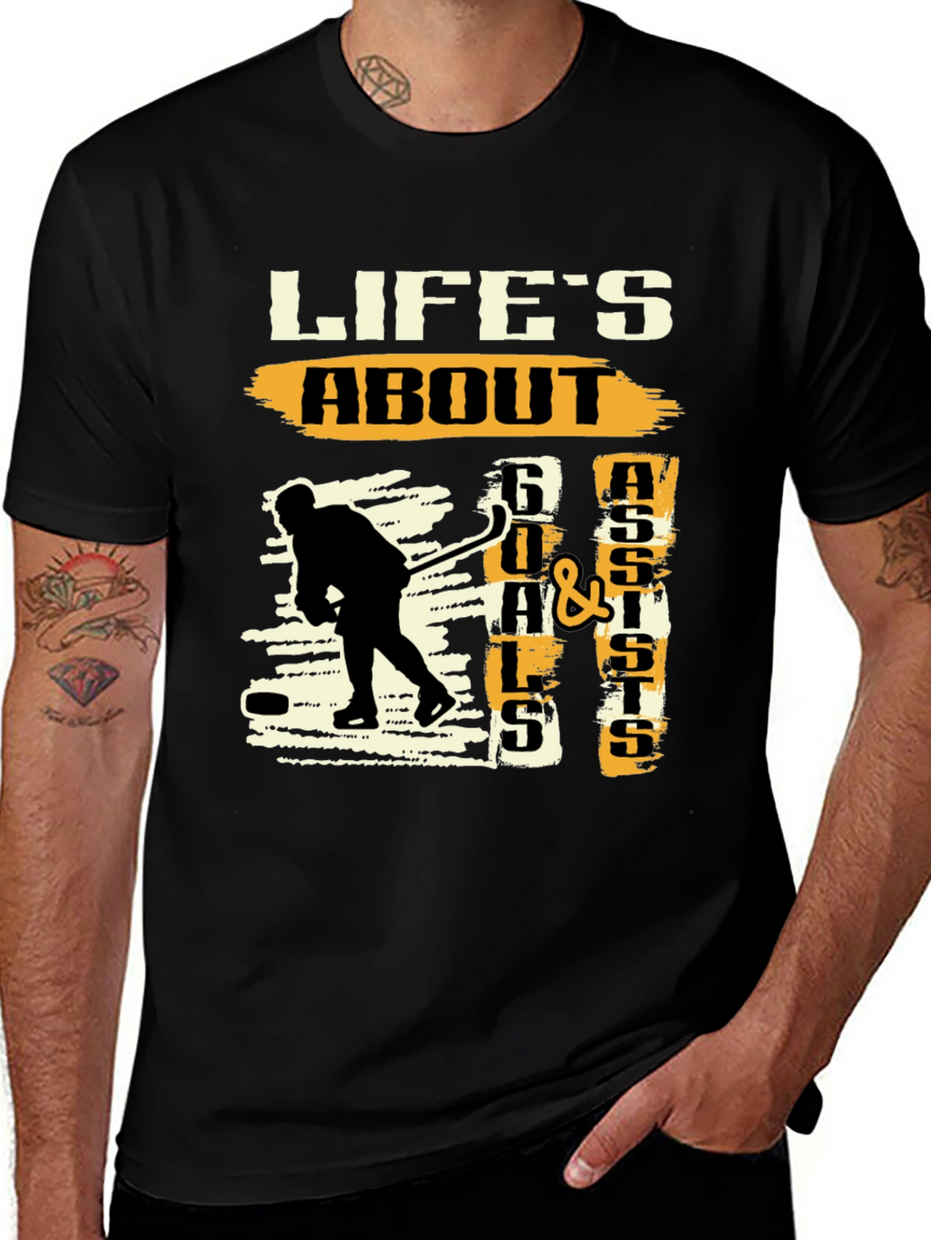 Lifes About Goals & Assists T-Shirt