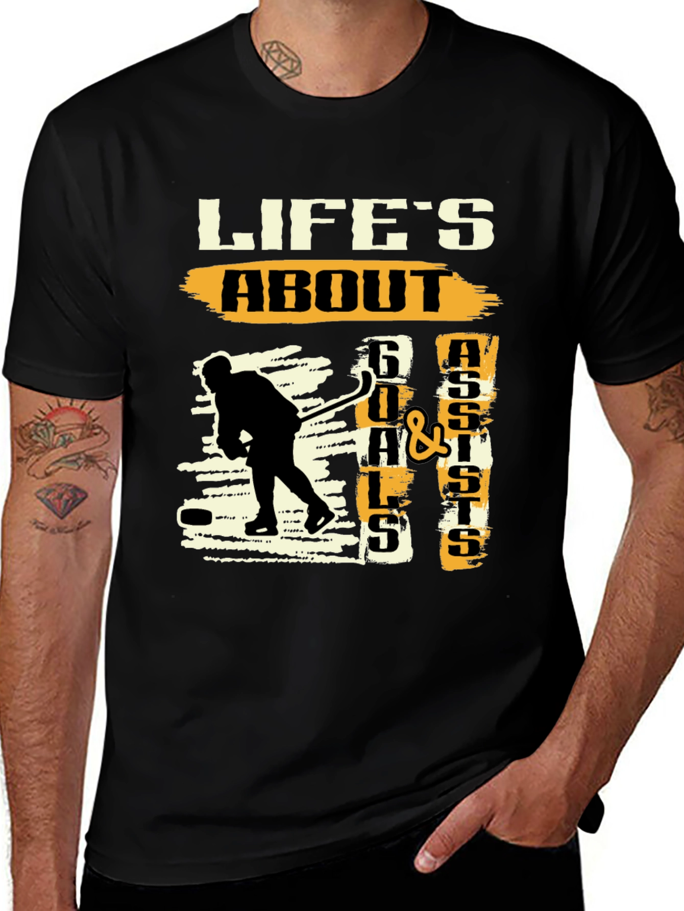 Lifes About Goals & Assists T-Shirt