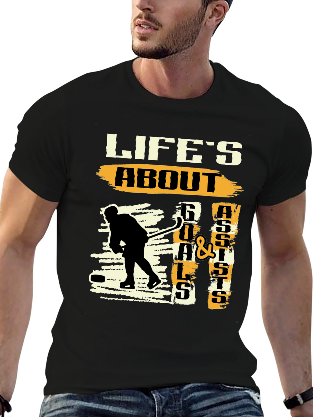 Lifes About Goals & Assists T-Shirt