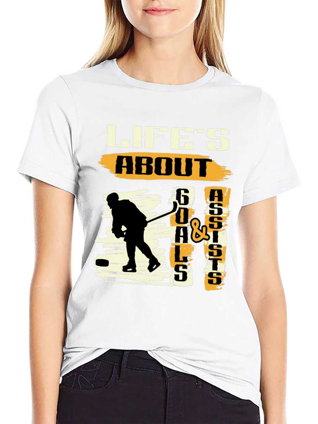 Lifes About Goals & Assists T-Shirt