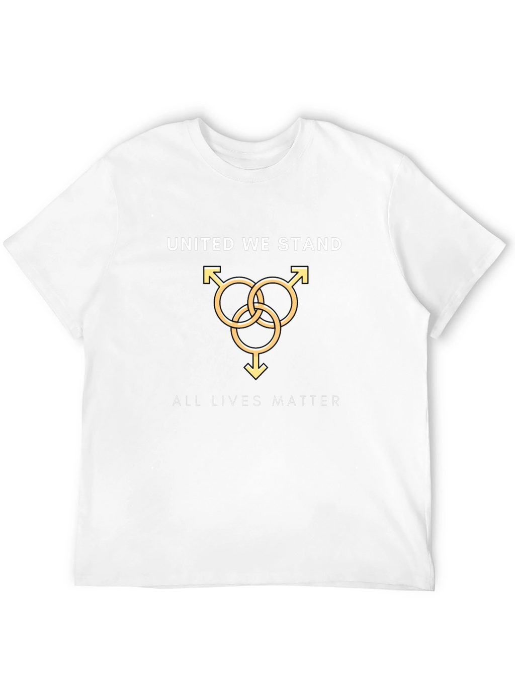 United We Stand All Lives Matter Graphic Tee