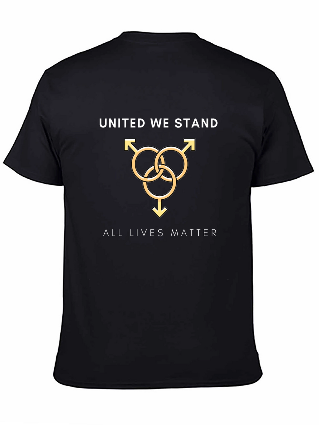 United We Stand All Lives Matter Graphic Tee
