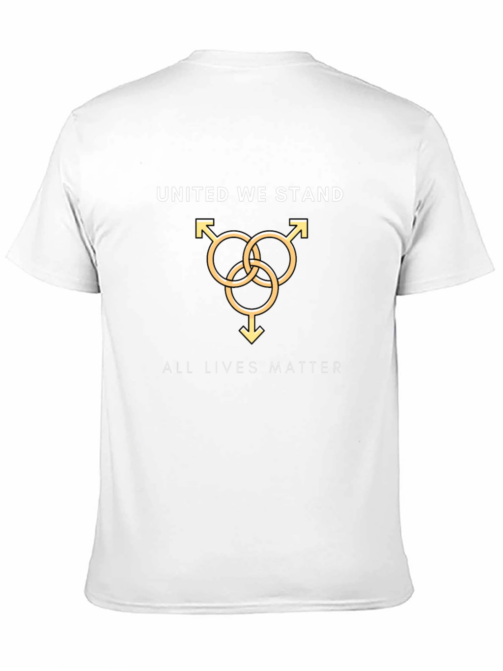 United We Stand All Lives Matter Graphic Tee