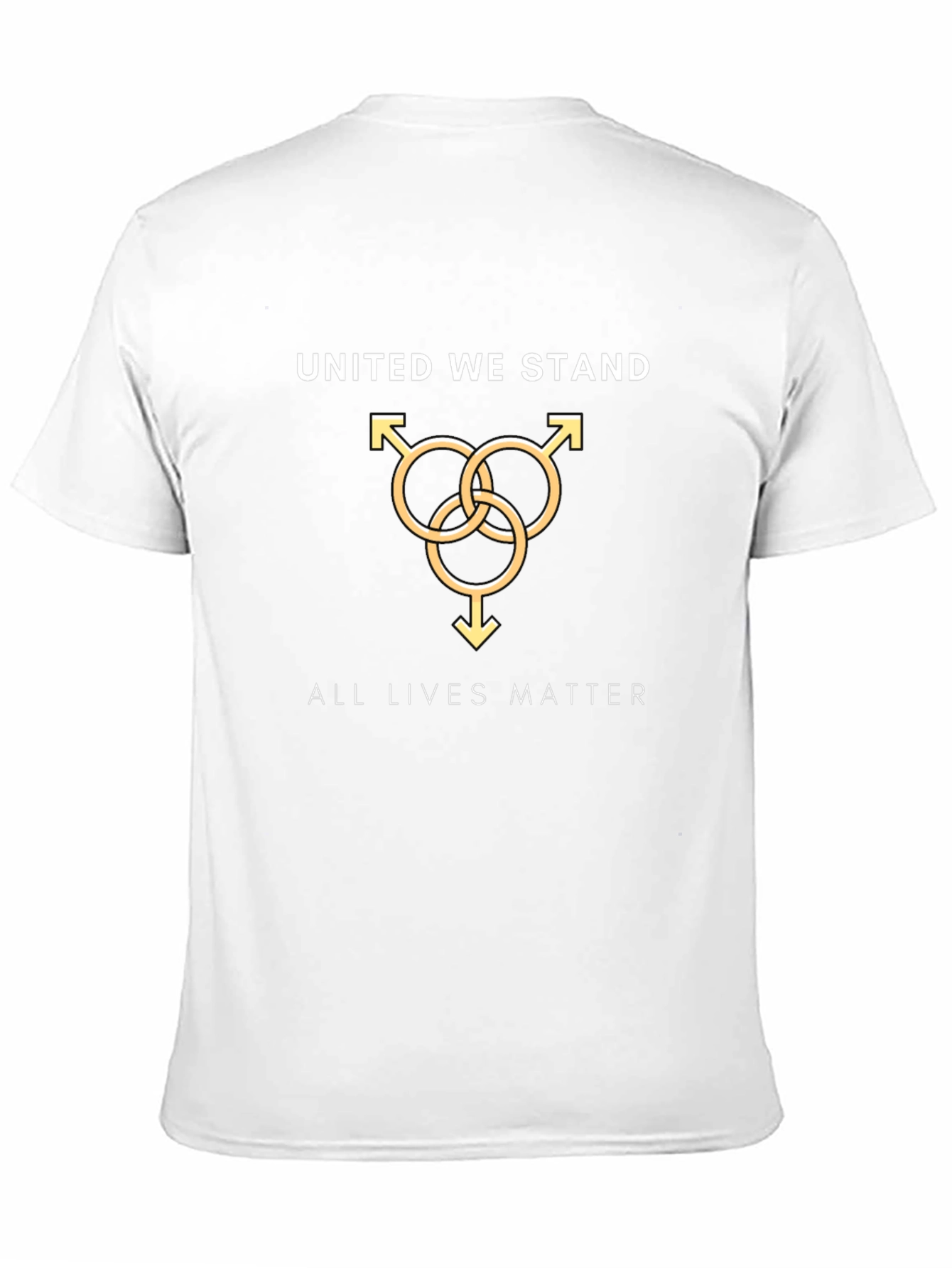 United We Stand All Lives Matter Graphic Tee