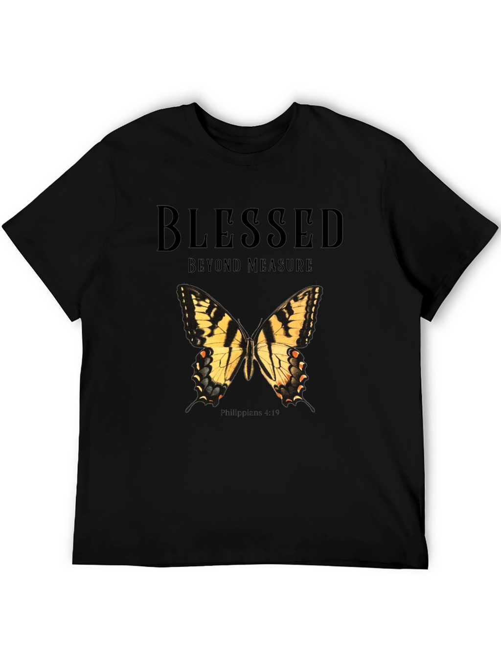 Blessed Butterfly Graphic T-Shirt