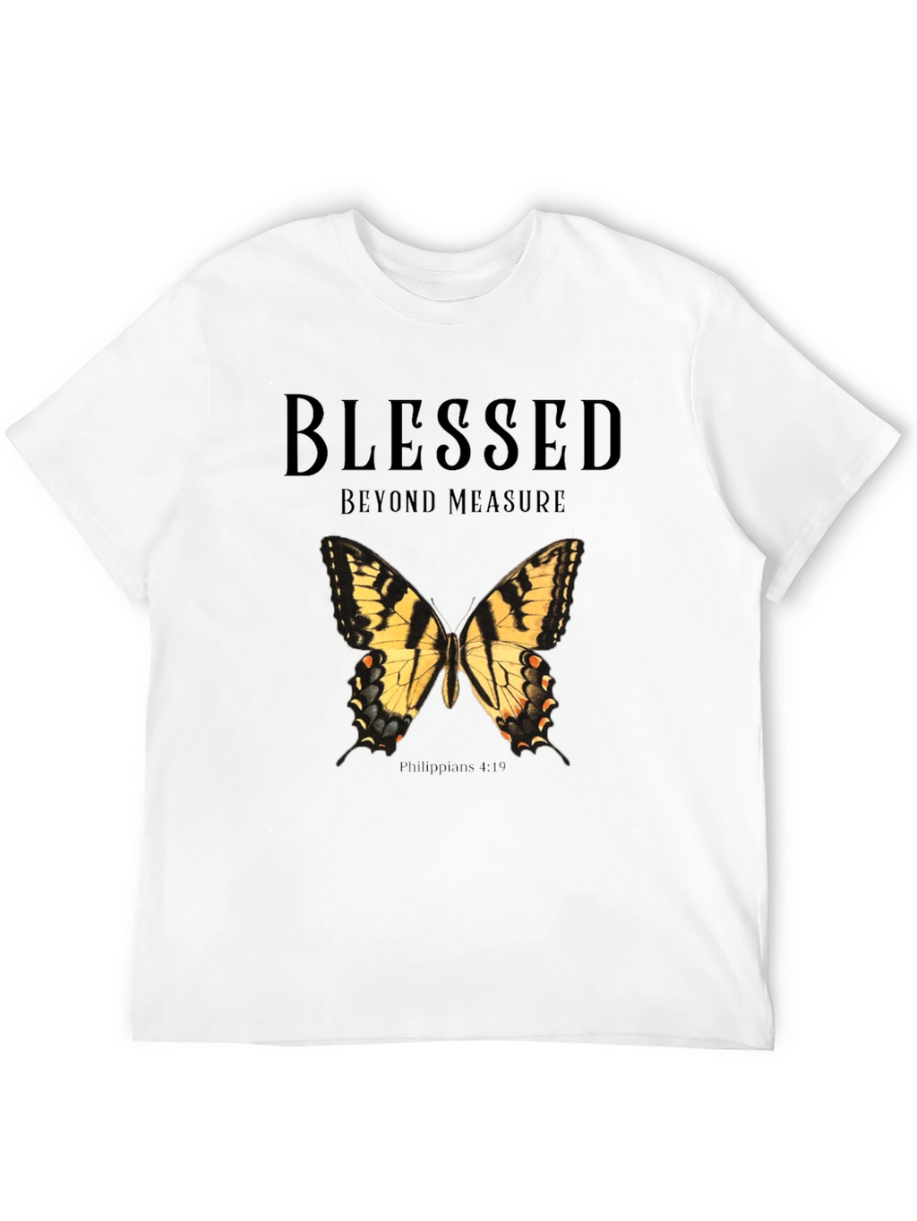 Blessed Butterfly Graphic T-Shirt