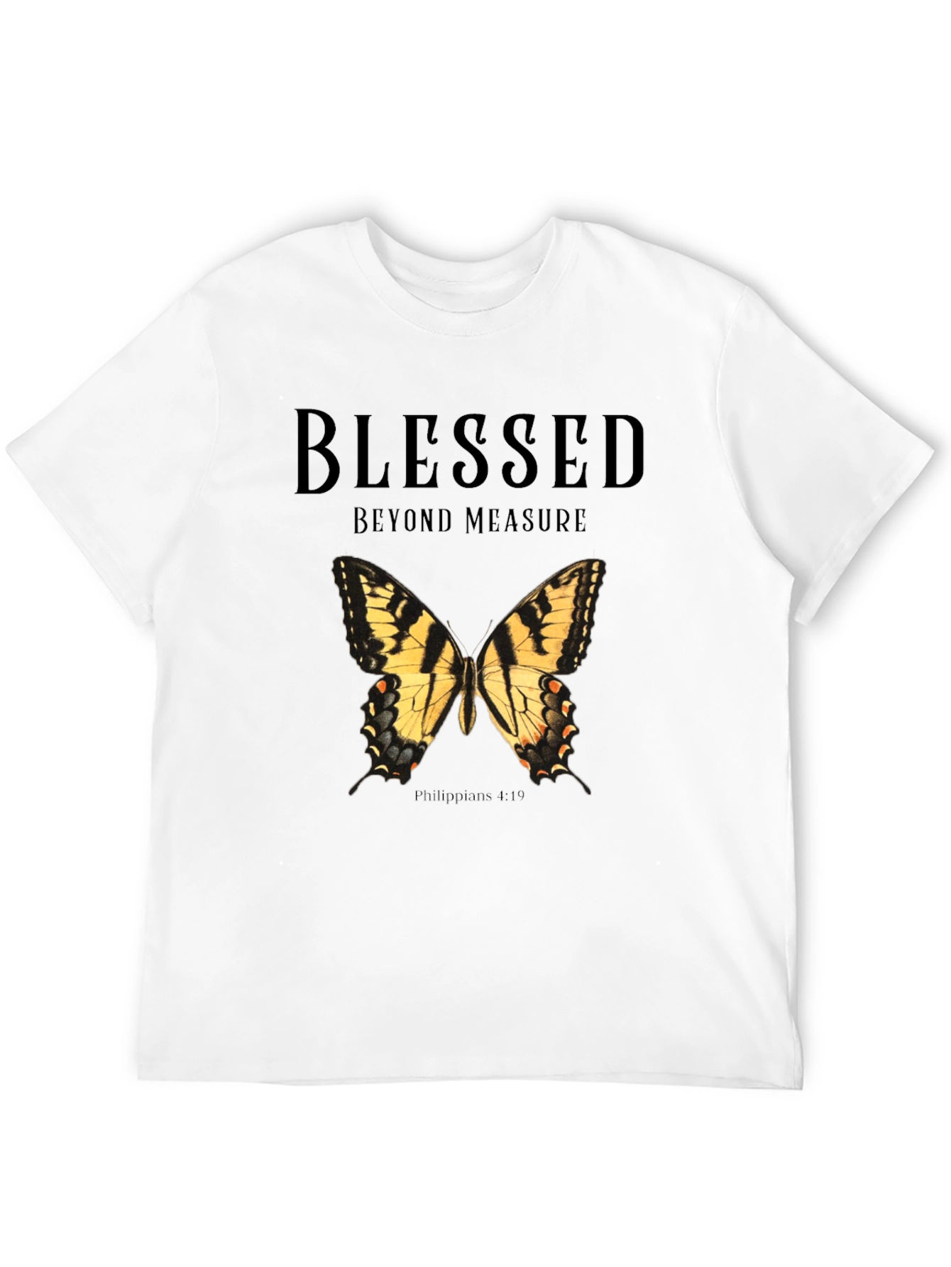 Blessed Butterfly Graphic T-Shirt
