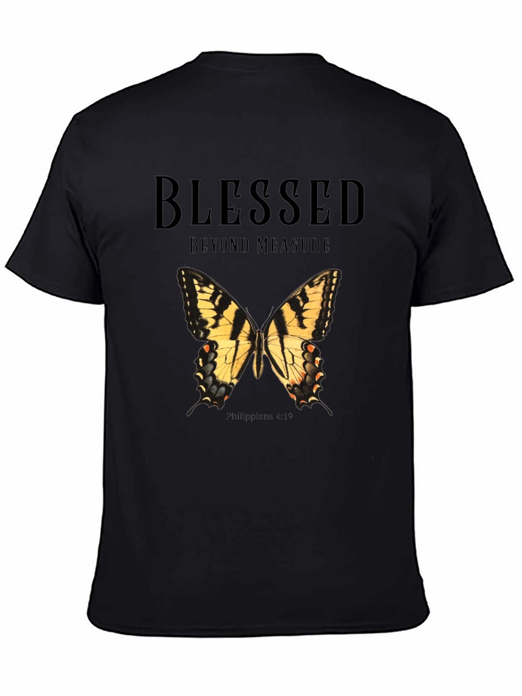 Blessed Butterfly Graphic T-Shirt