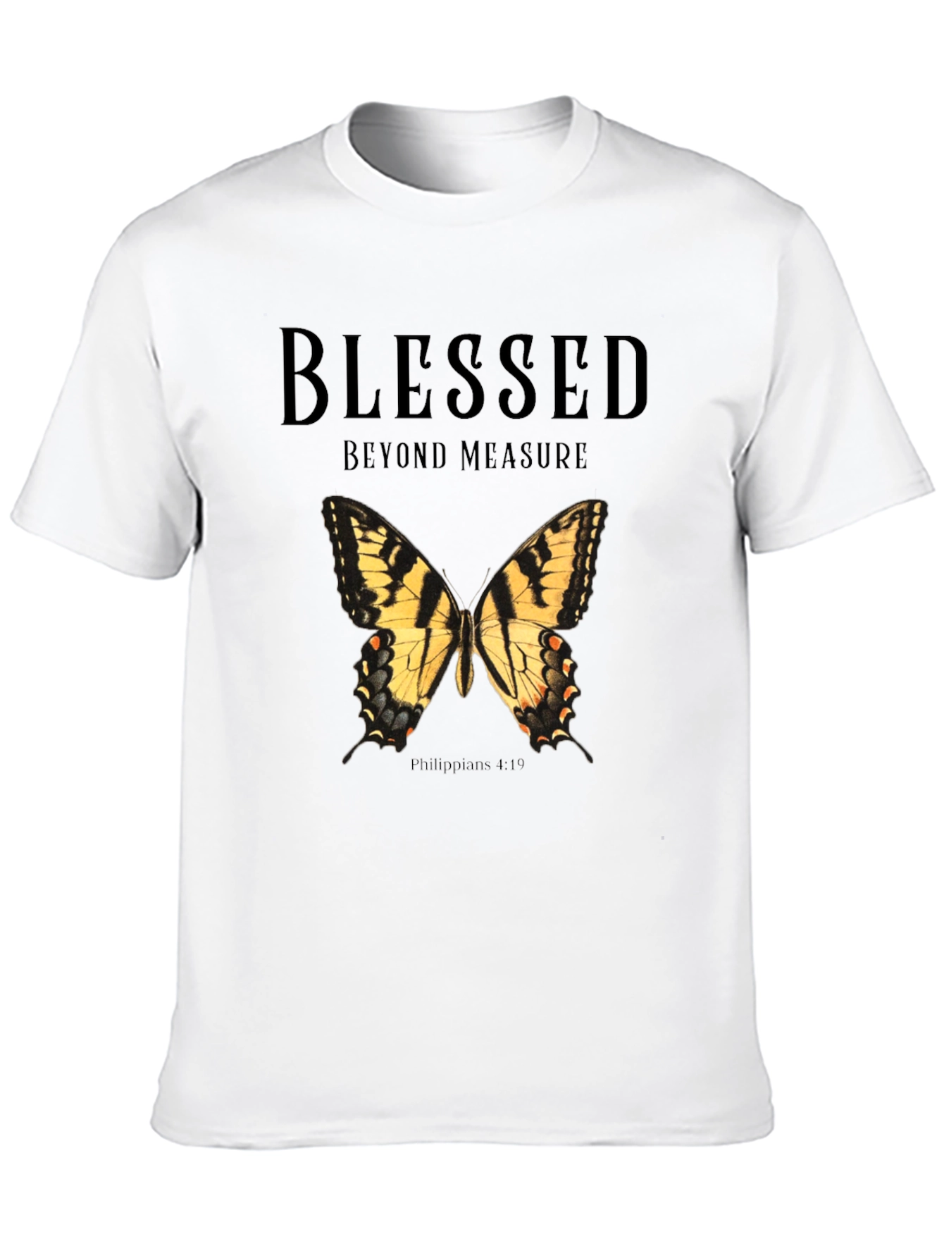 Blessed Butterfly Graphic T-Shirt