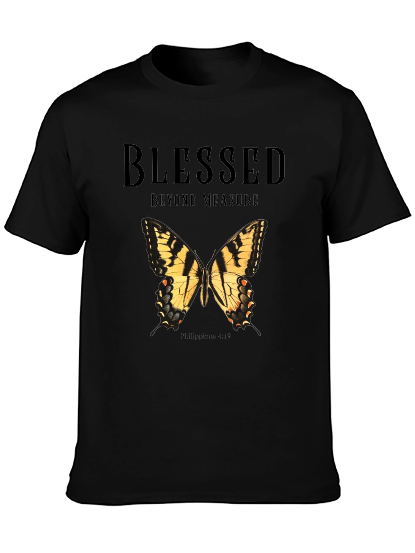 Blessed Butterfly Graphic T-Shirt