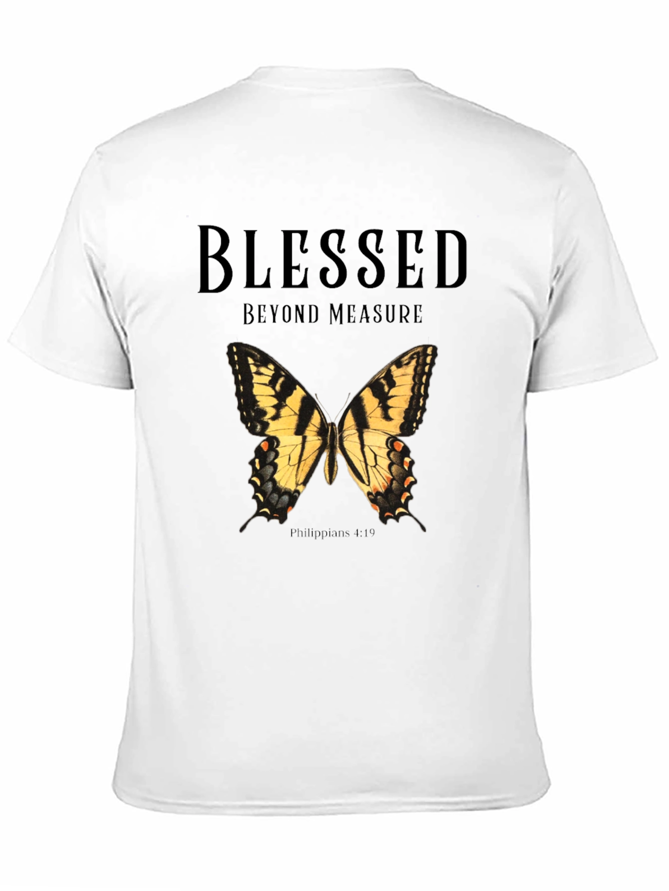 Blessed Butterfly Graphic T-Shirt