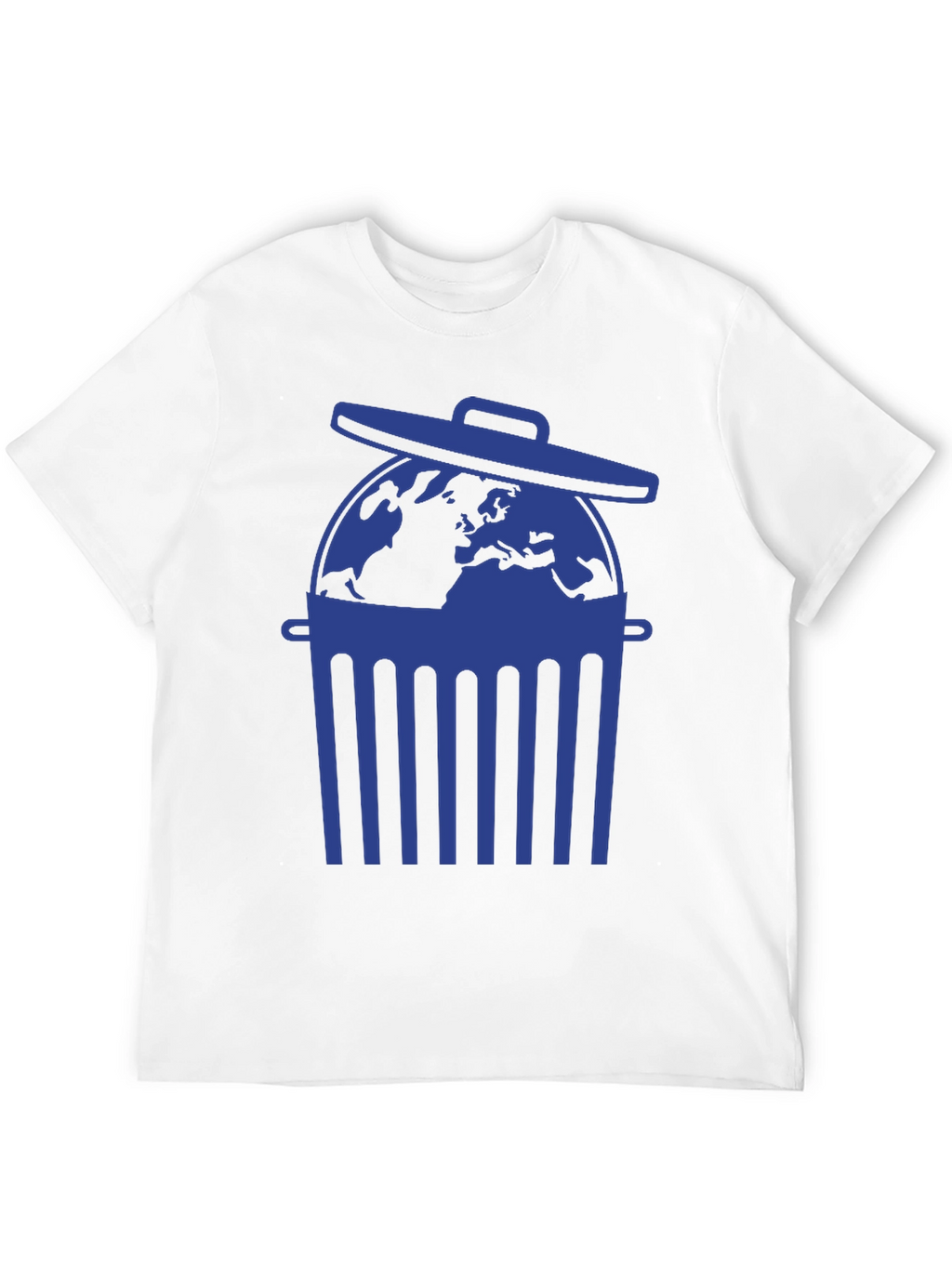Earth in Trash Can Graphic Tee