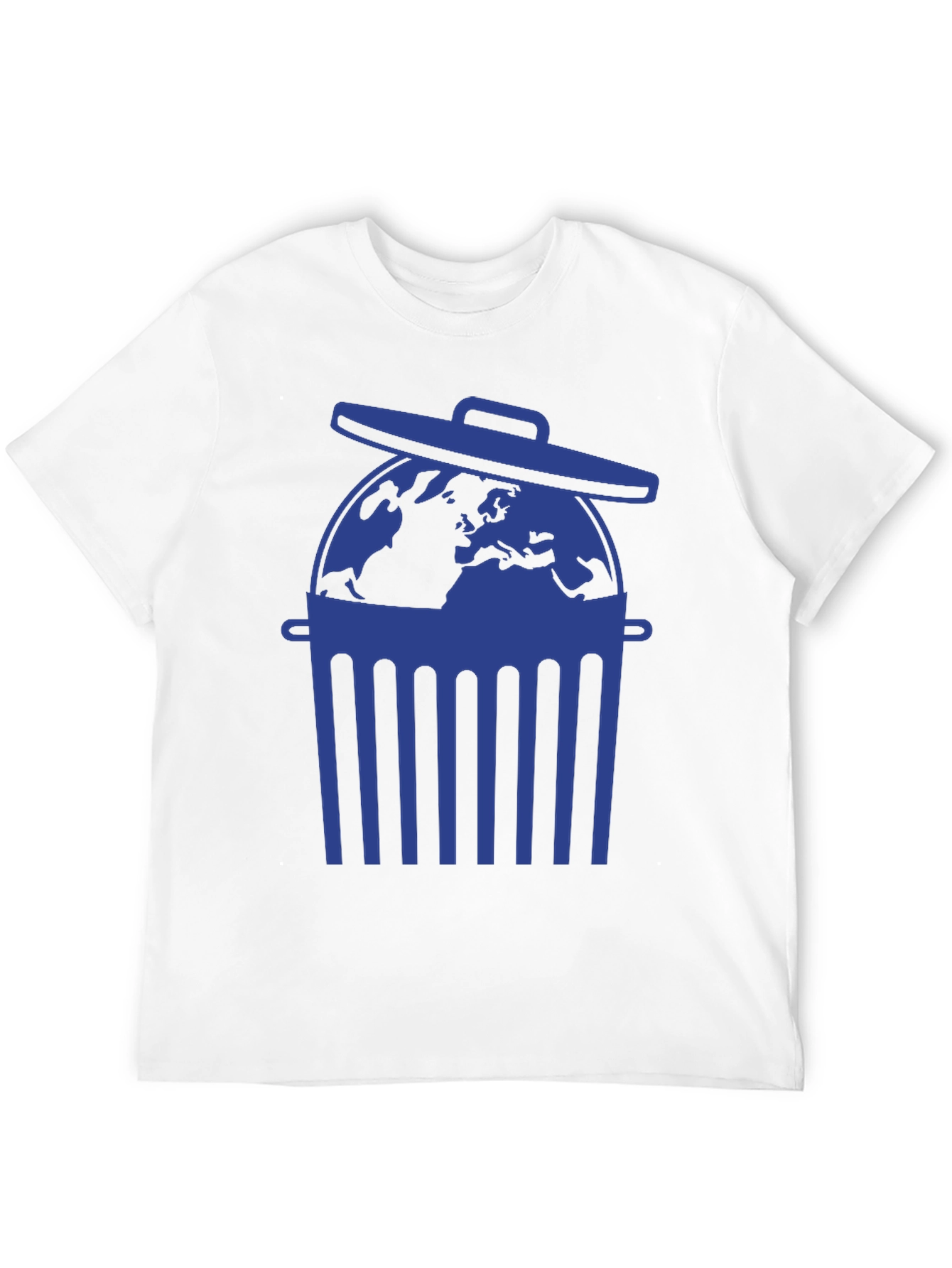 Earth in Trash Can Graphic Tee