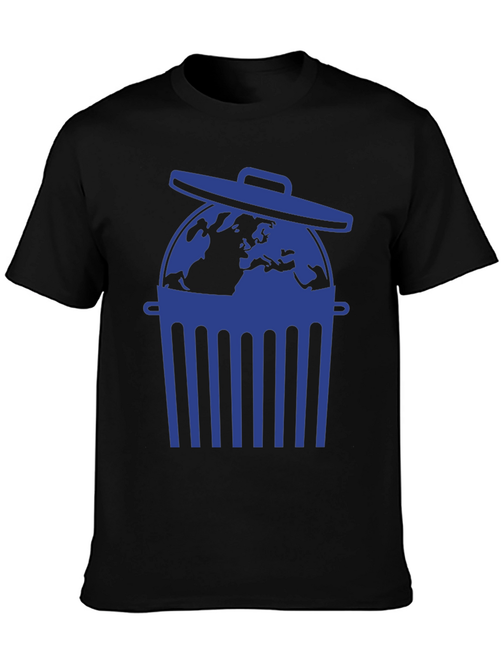 Earth in Trash Can Graphic Tee