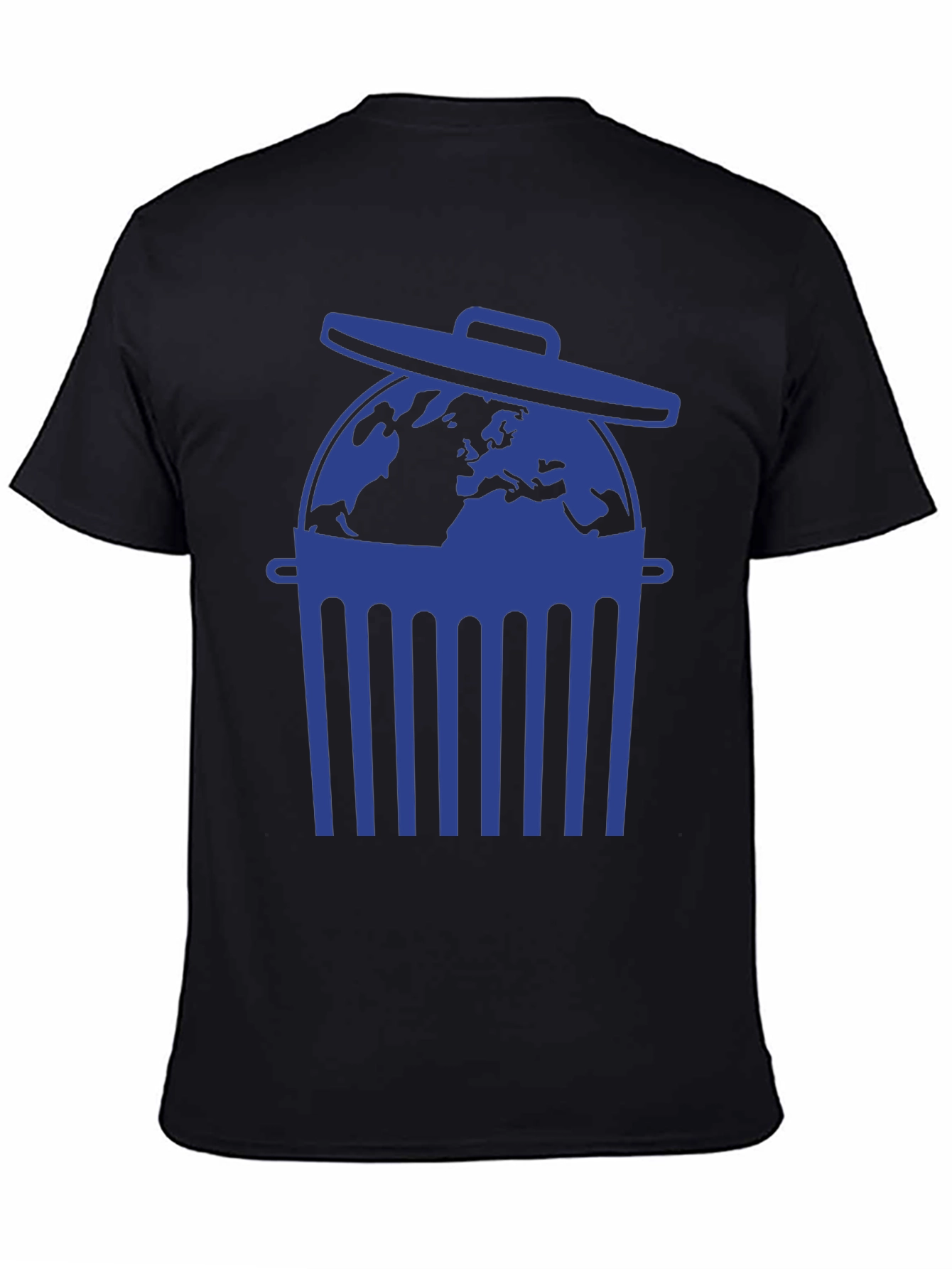 Earth in Trash Can Graphic Tee