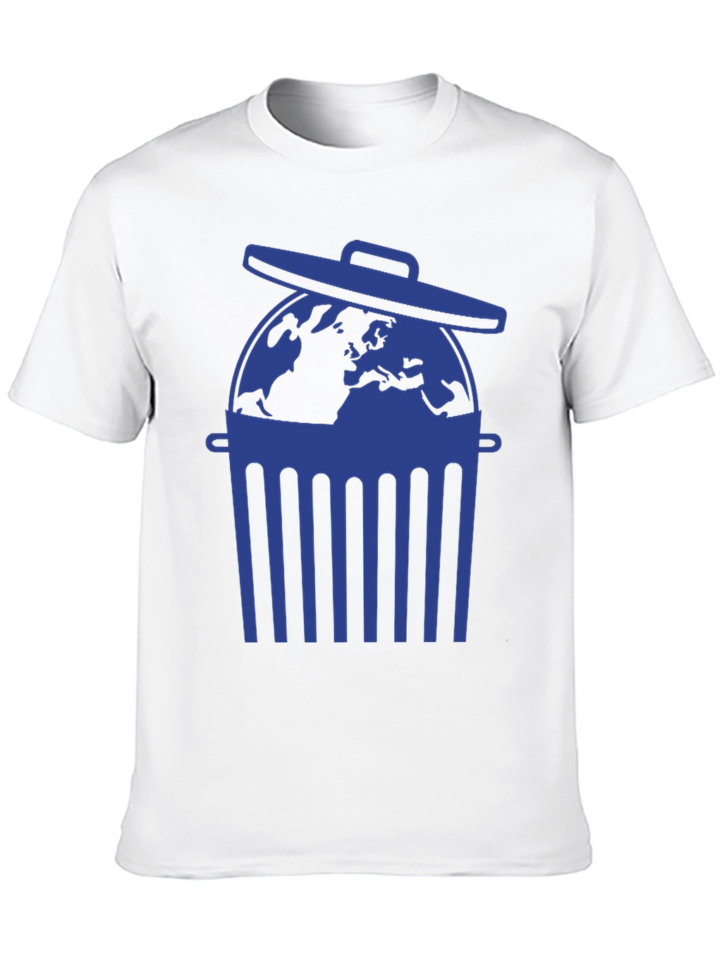 Earth in Trash Can Graphic Tee