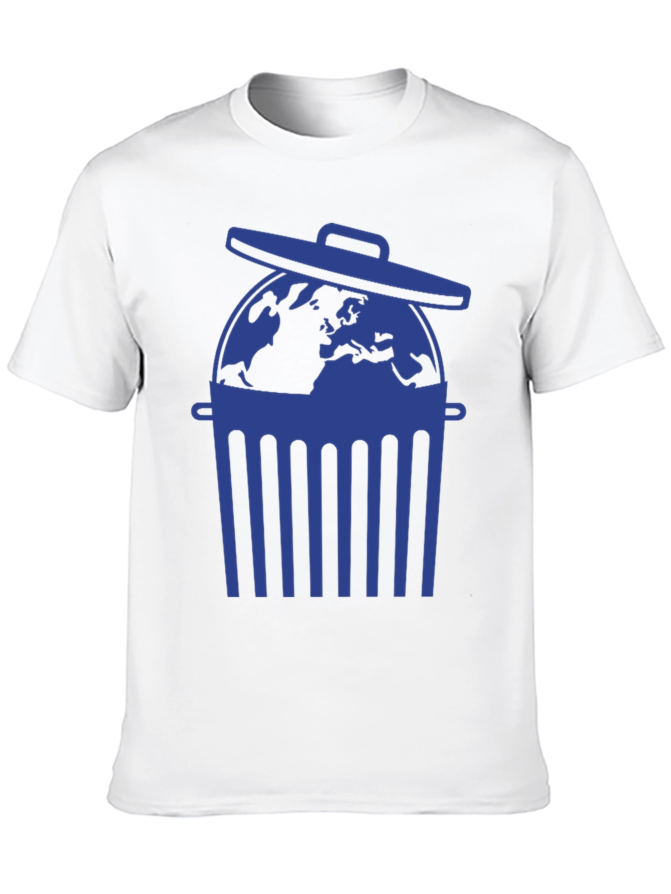 Earth in Trash Can Graphic Tee