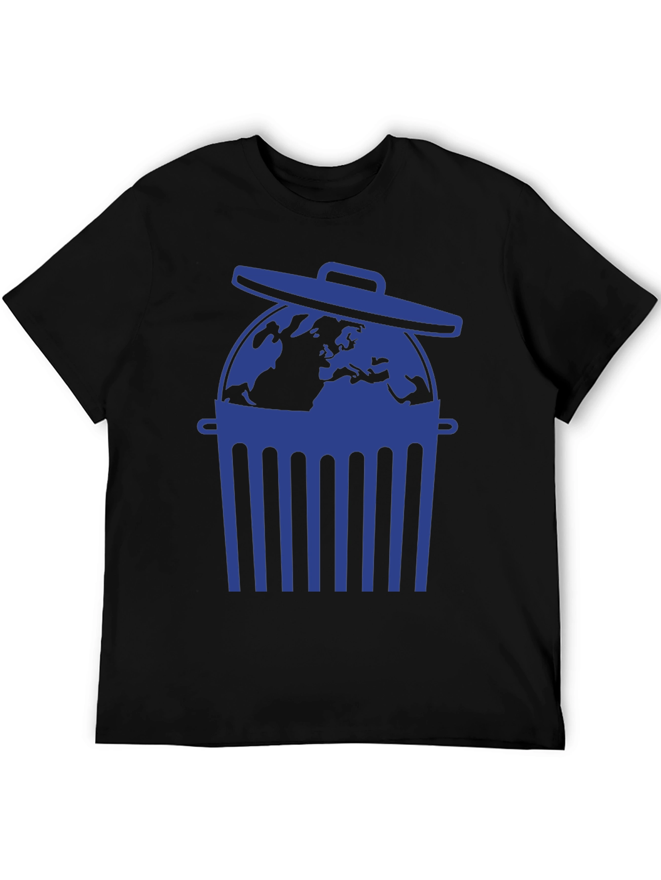 Earth in Trash Can Graphic Tee